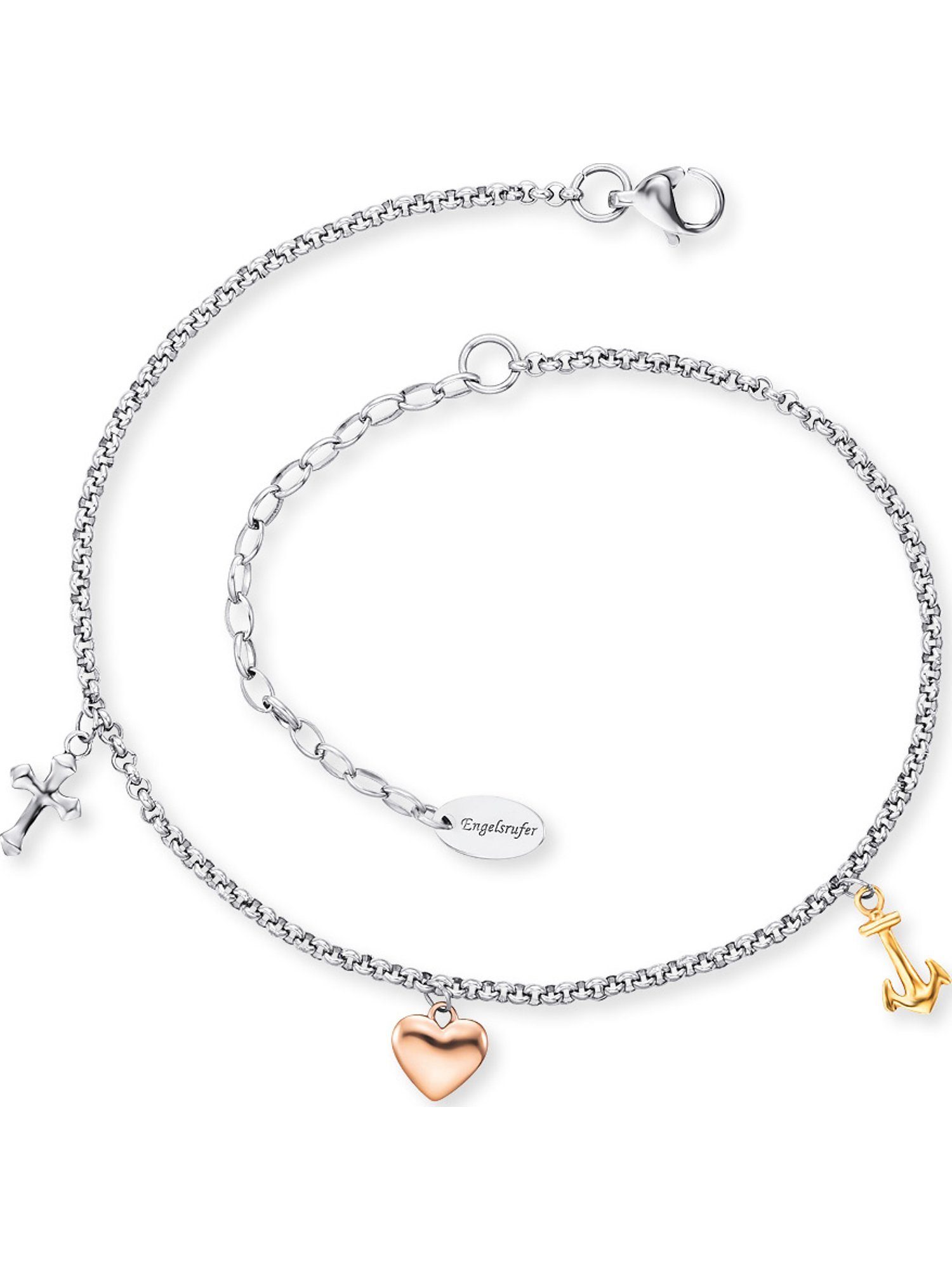 Engelsrufer Fußkette Engelsrufer Damen-Fußkette Edelstahl