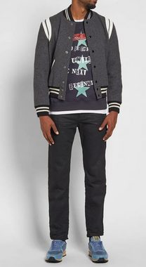 Valentino Sweatshirt VALENTINO JAMIE REID PUNK POEM STARS CREW PULLOVER SWEATSHIRT SWEATER