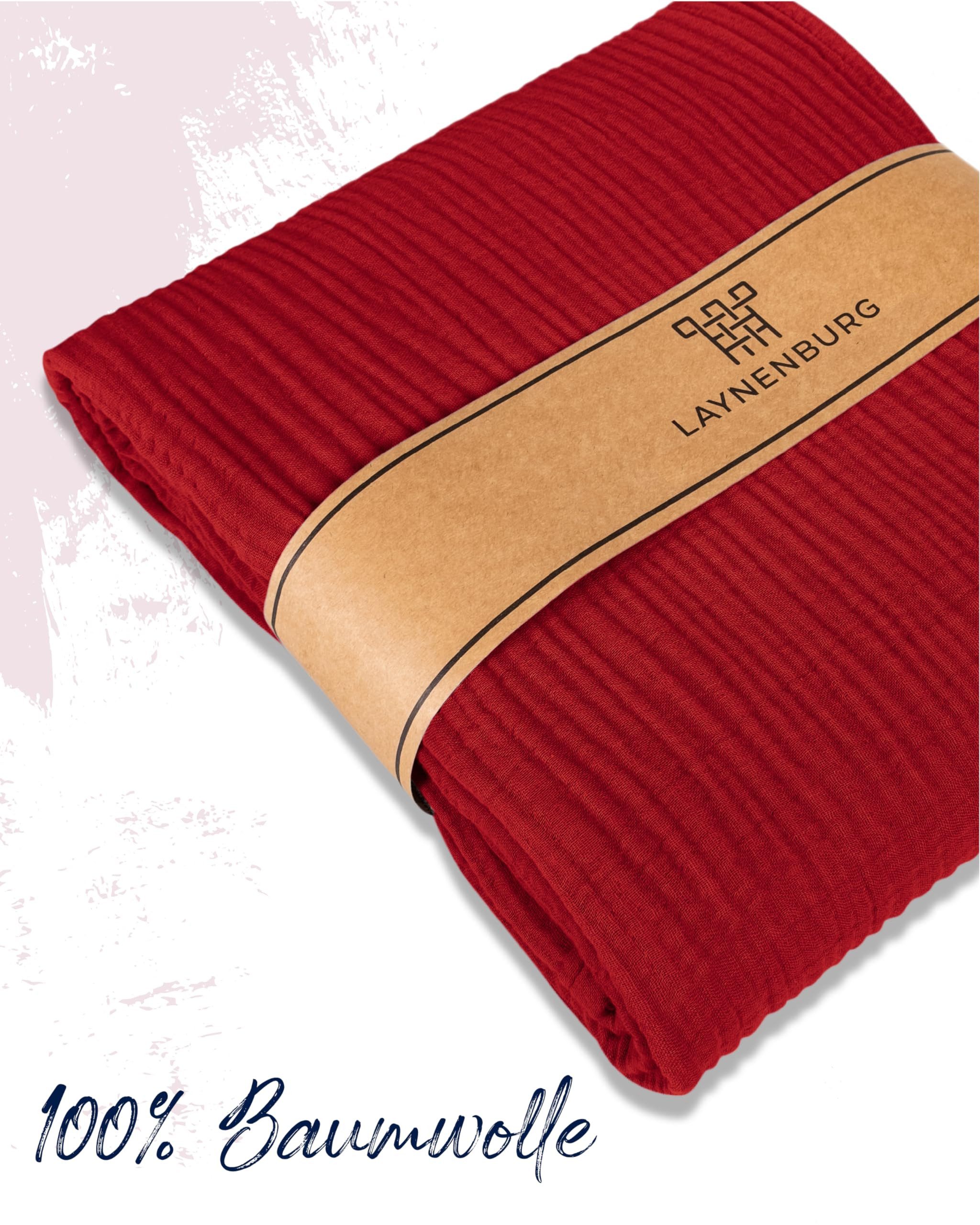 Laynenburg Tagesdecke Musselin aus 100% Baumwolle günstig online kaufen