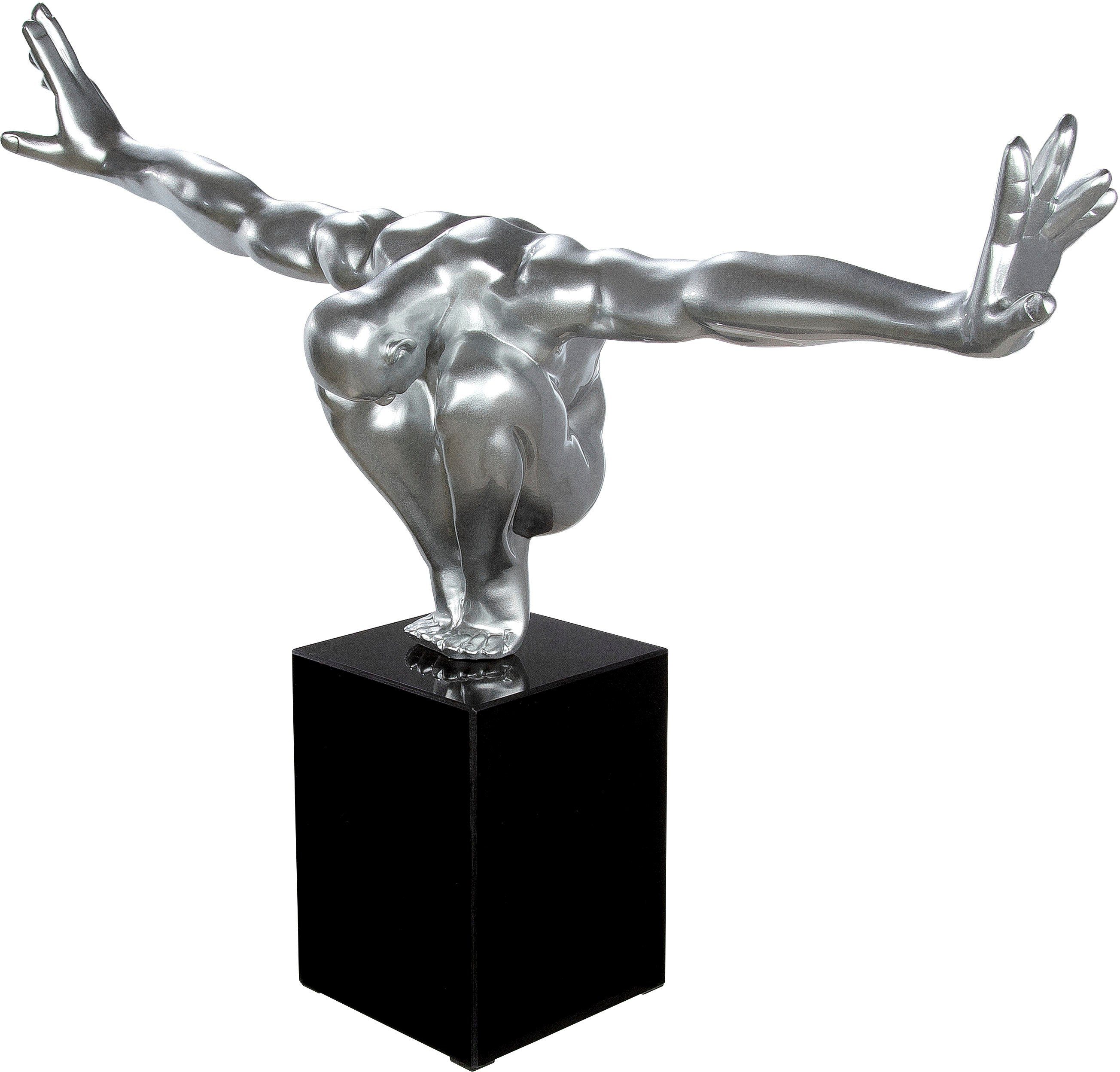 Casablanca by Gilde Skulptur Skulptur Cliffhanger (1 St), auf Marmorsäule