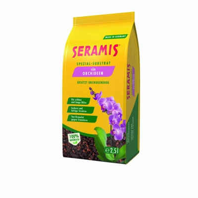 Seramis Pflanzgranulat Seramis Spezial - Substrat für Orchidee Einzelpack, mit Spezial-Substrat für Orchideen, 2,5 l