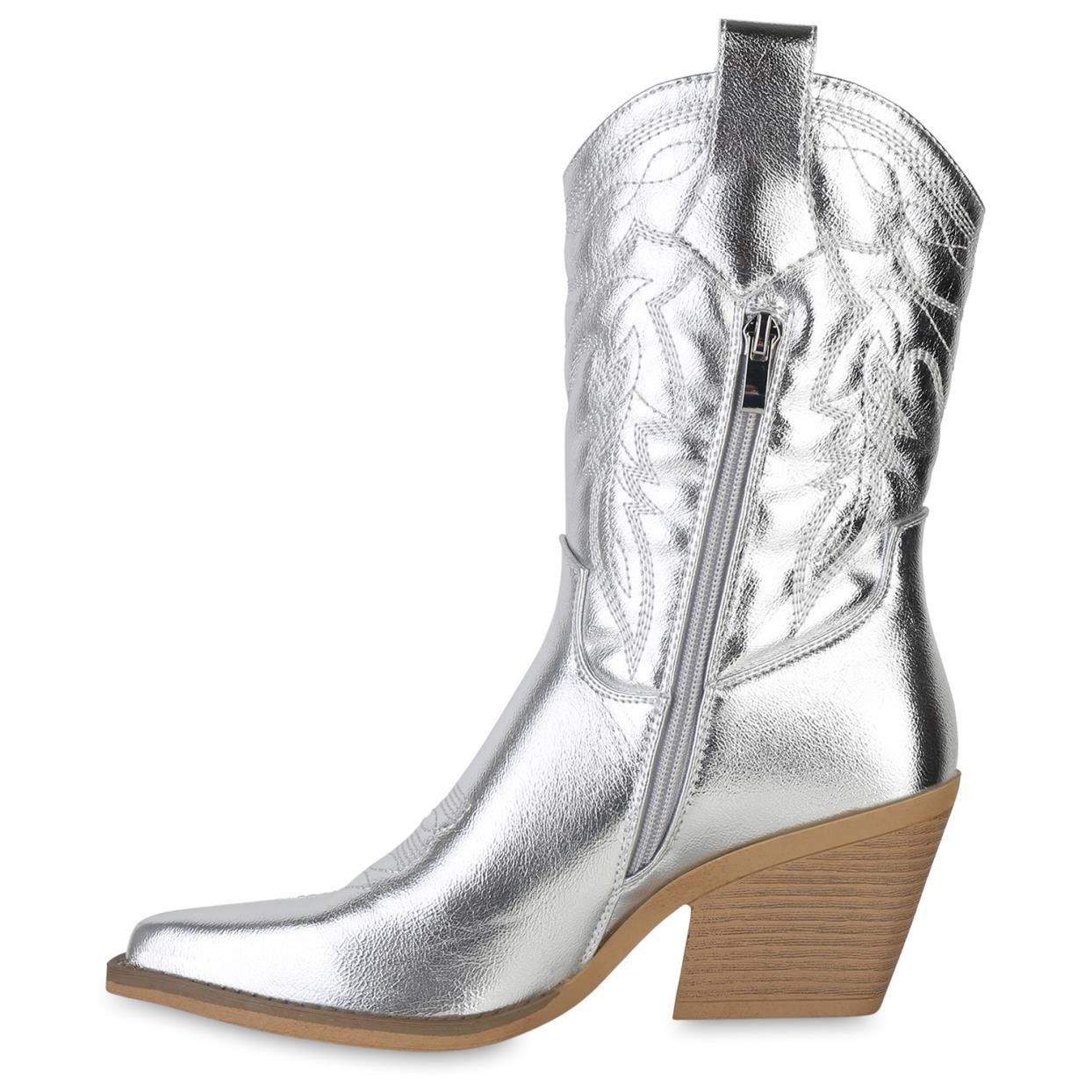 VAN HILL 841116 Cowboystiefel Schuhe günstig online kaufen
