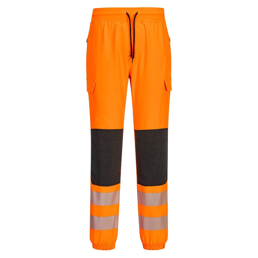 Portwest Arbeitsbundhose Arbeitsbundhose KX3 Warnschutz-Klasse 2 Flexi-Jogger