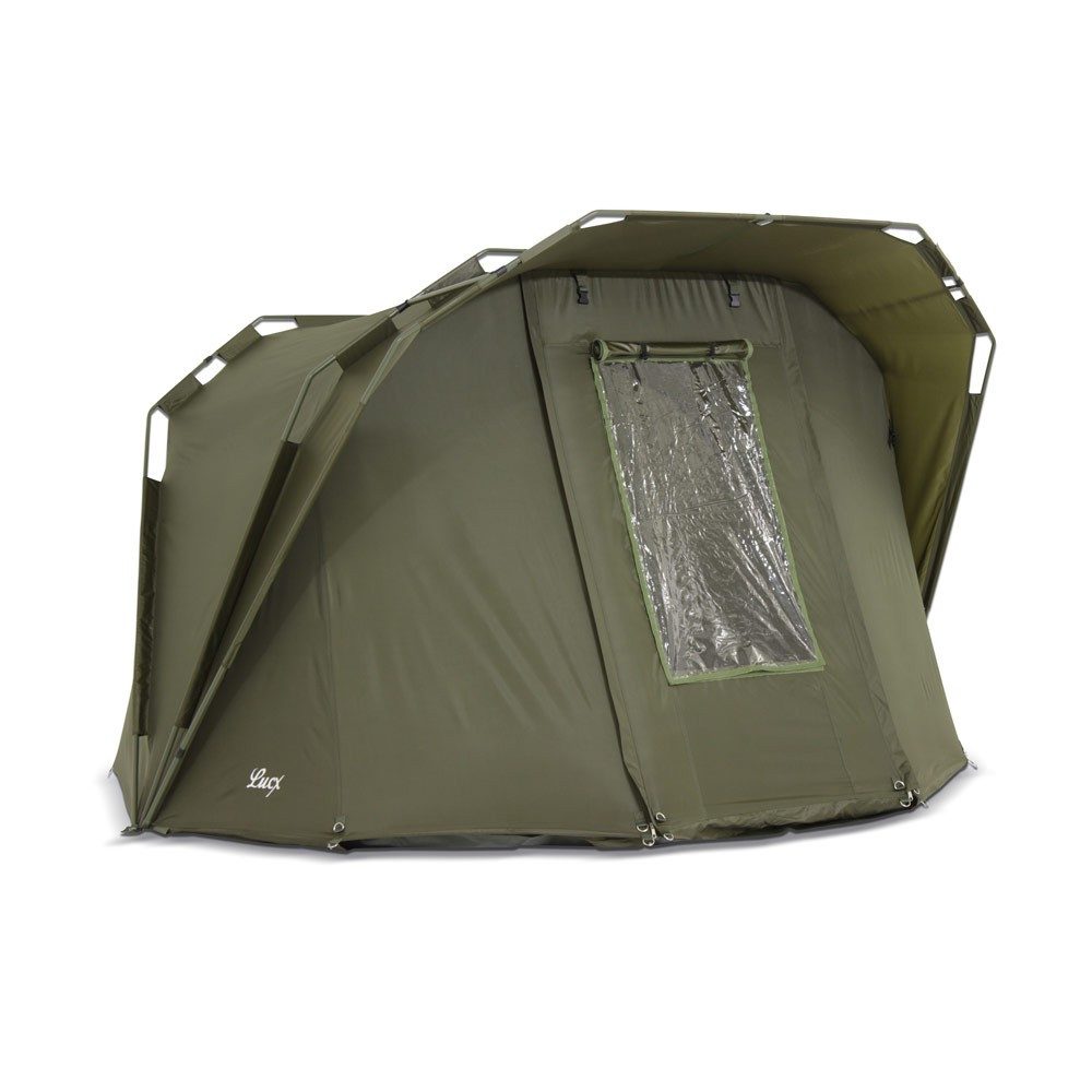 Lucx Angelzelt Coon Angelzelt + Überwurf Karpfenzelt, Personen: 2 (Komplett-Set)