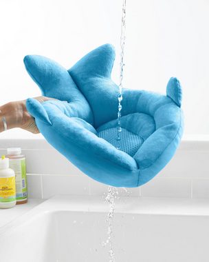 Skip Hop Babybadewanne Gepolsterte Waschbecken-Badewanne, Moby, blau