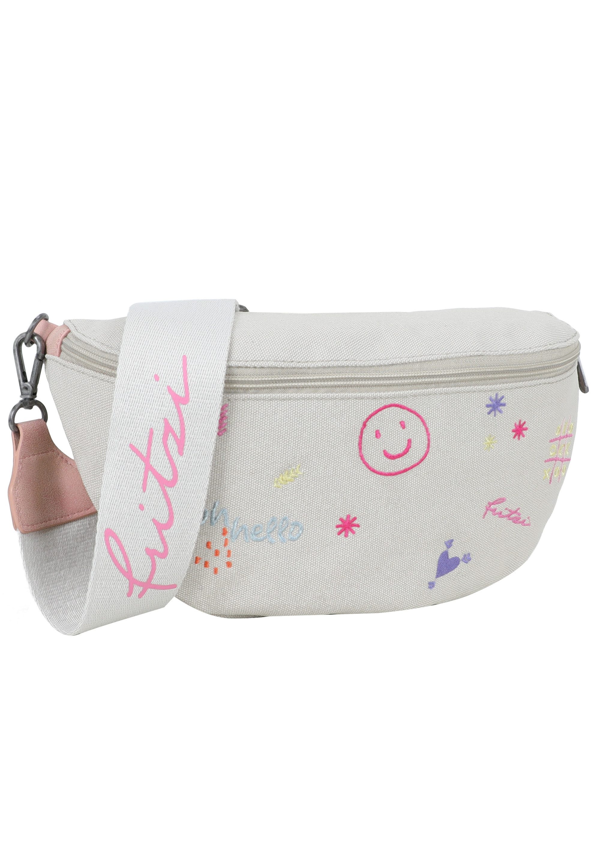 Fritzi aus Preußen Schultertasche Bum Bag Medium Limited Embro Fun, mit tollen Stickdetails – Bild 2 von 5