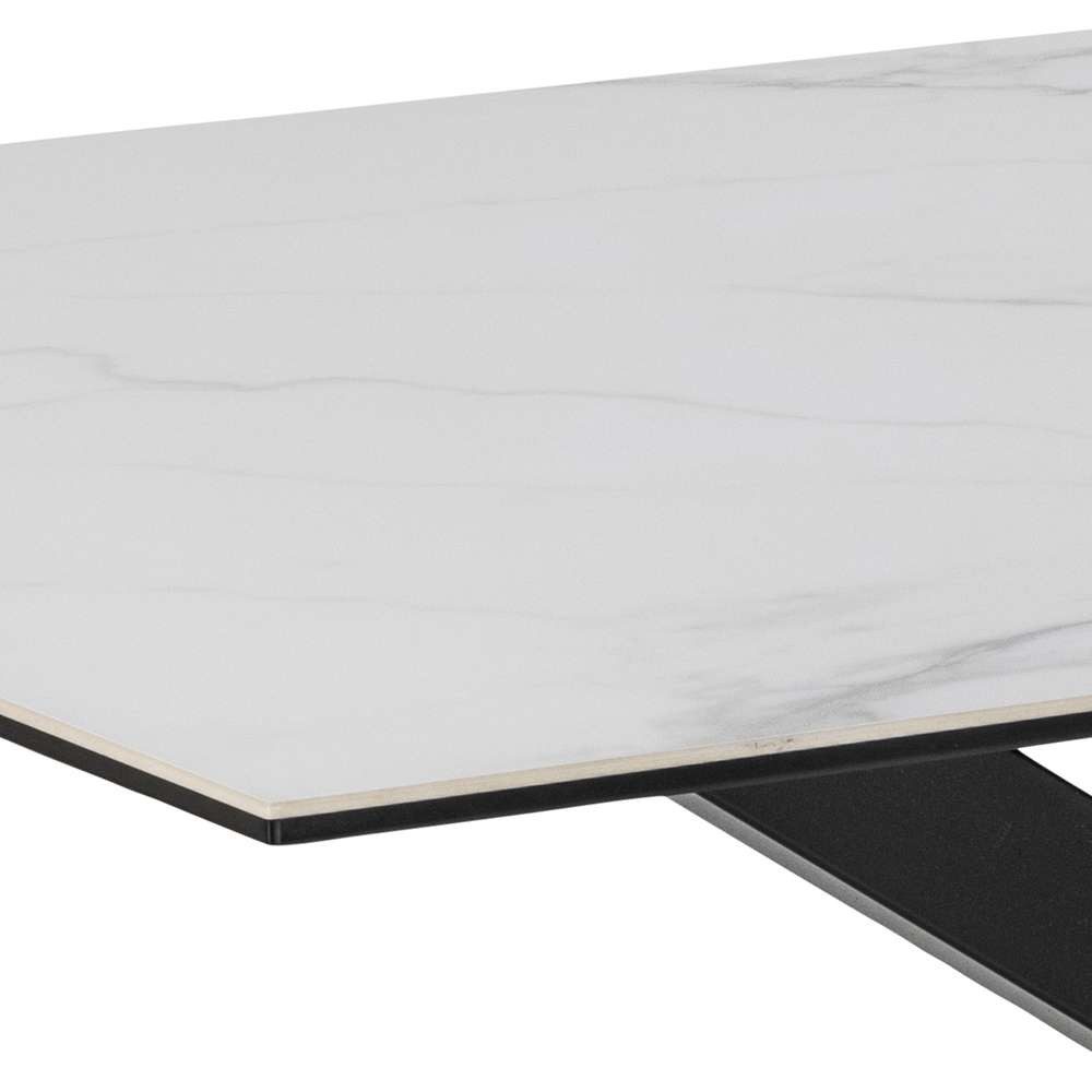 ACTONA GROUP Esstisch Heaven mit Keramikplatte & stabilem Stahlgestell, mehrere Varianten (Breite: 135, 160 und 200 cm), Pflegeleichter Design-Esstisch – robust – Bild 5 von 5