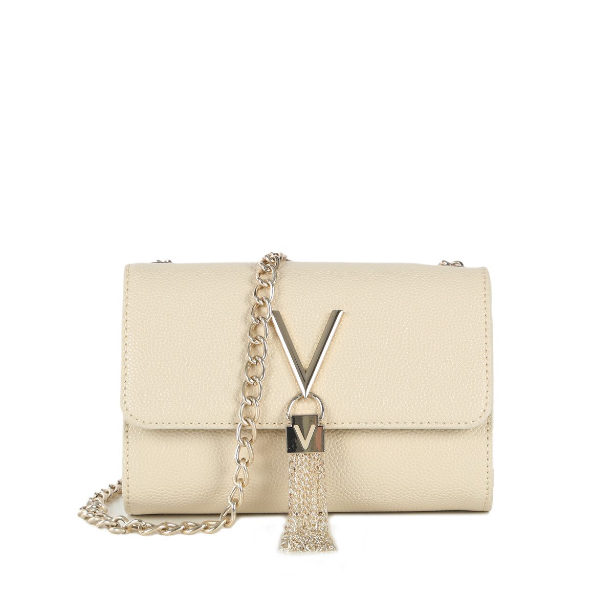 VALENTINO BAGS Umhängetasche DIVINA, Damen Handtasche, Schultertasche, Mini Bag mit Schmuckelement