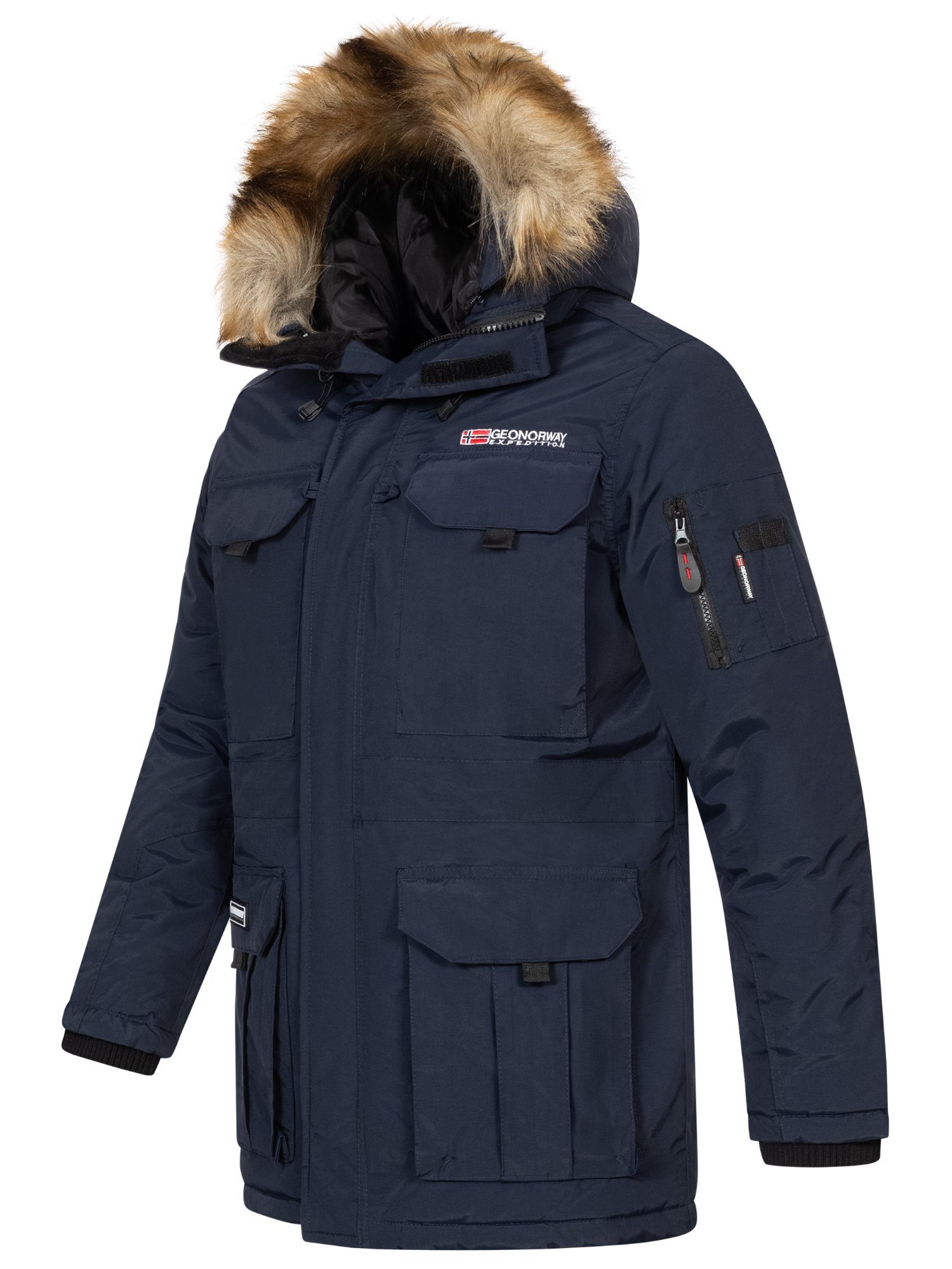 Geo Norway Winterjacke Herren Winterjacke Parka H-363 günstig online kaufen