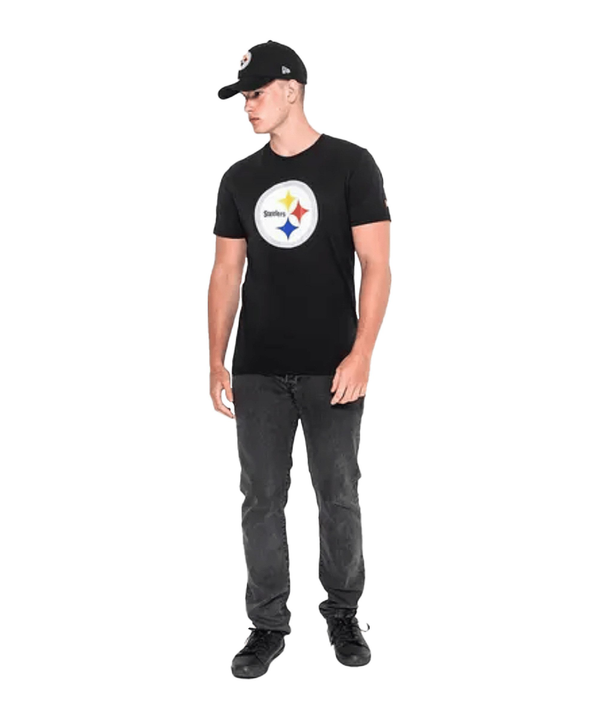 New Era T-Shirt New Era Nflpittsburh Steelers Team Logo T-Shirt Baumwolle