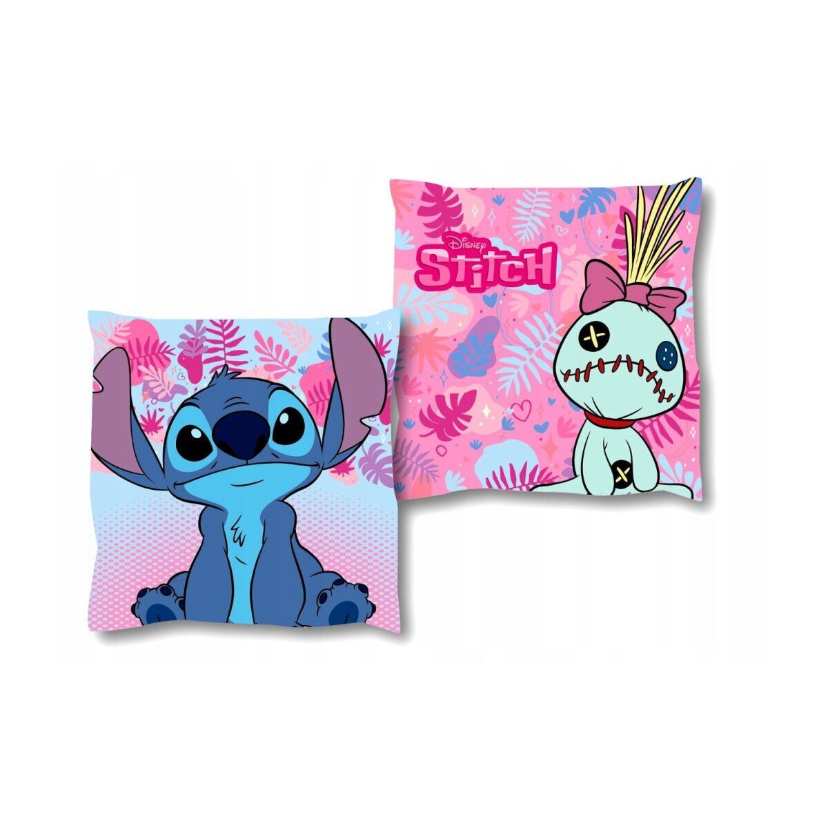 Lilo & Stitch Dekokissen Disney Lilo & Stitch Scrump Dekokissen 38x38cm Samt