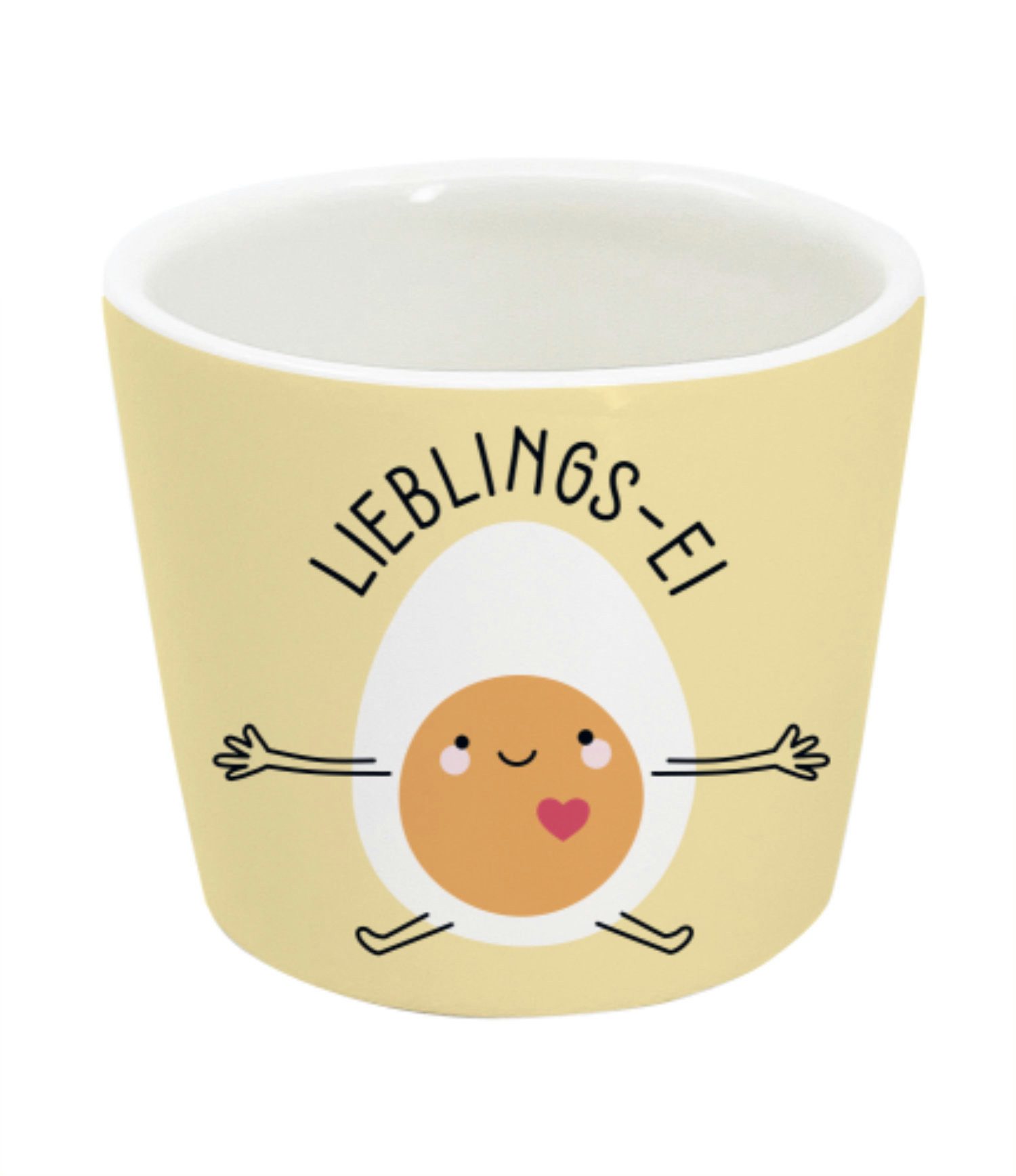 Grafik Werkstatt Подставки для яиц aus Porzellan, Lieblings-Ei ⌀ 5 cm, H 4 cm, (1-tlg), Porzellan