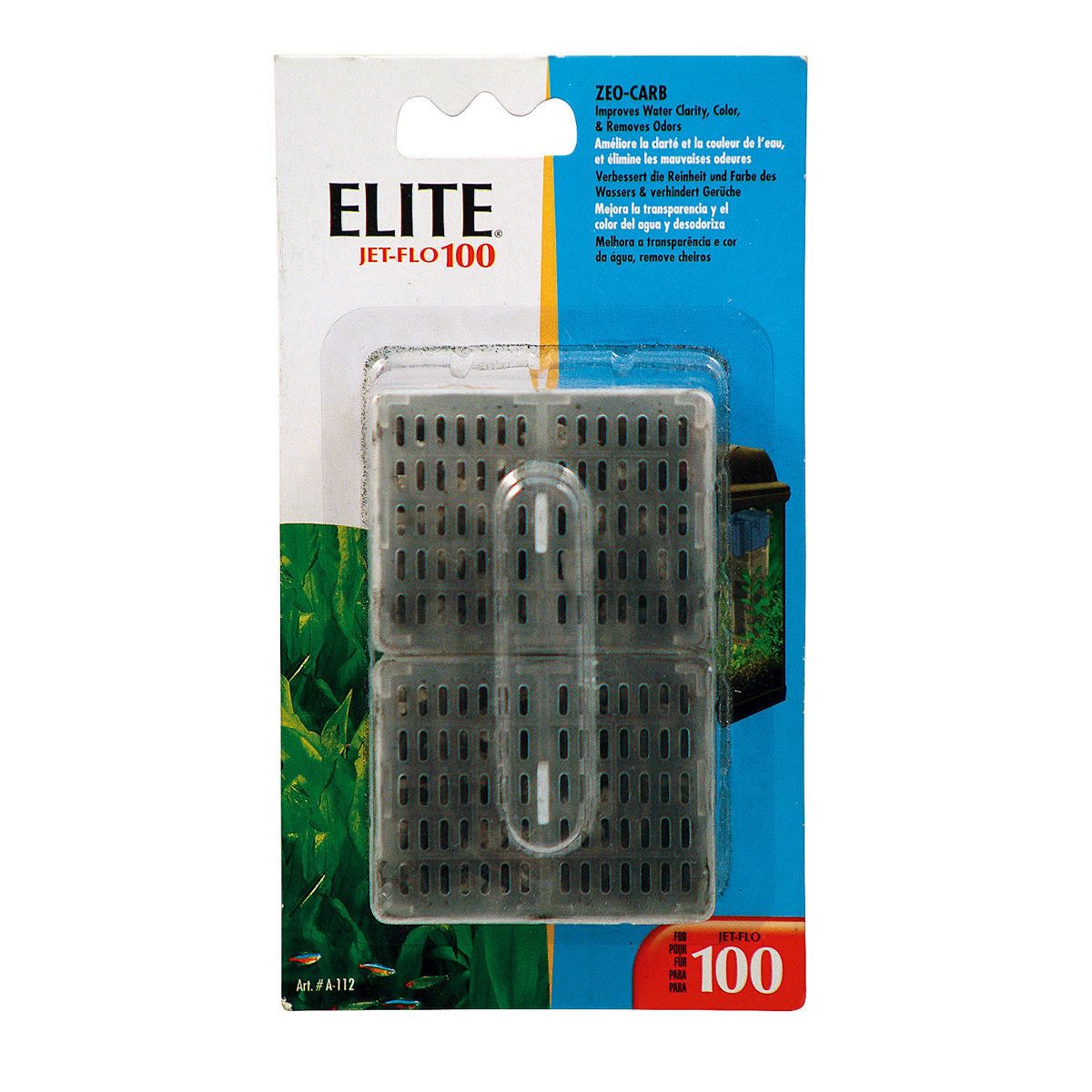 Elite Aquariumfilter Zeo-Carb für Jet Flo 100