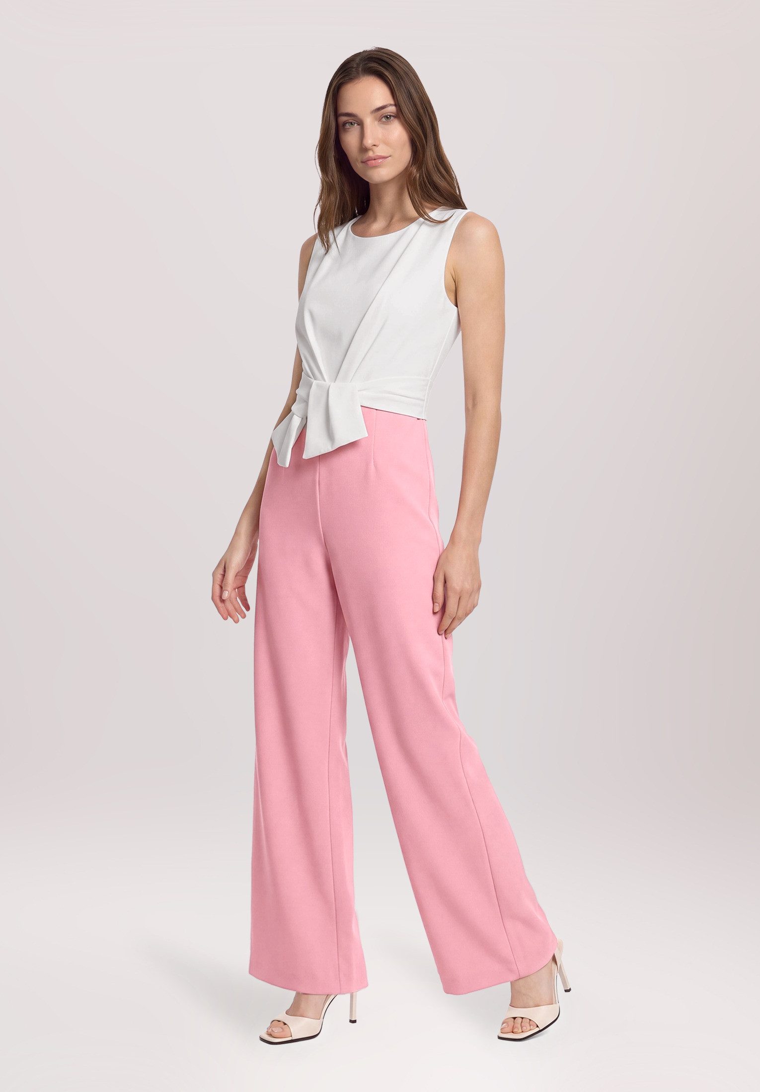 Vera Mont Overall Damen mit weitem Bein (1-tlg) Bunddetail