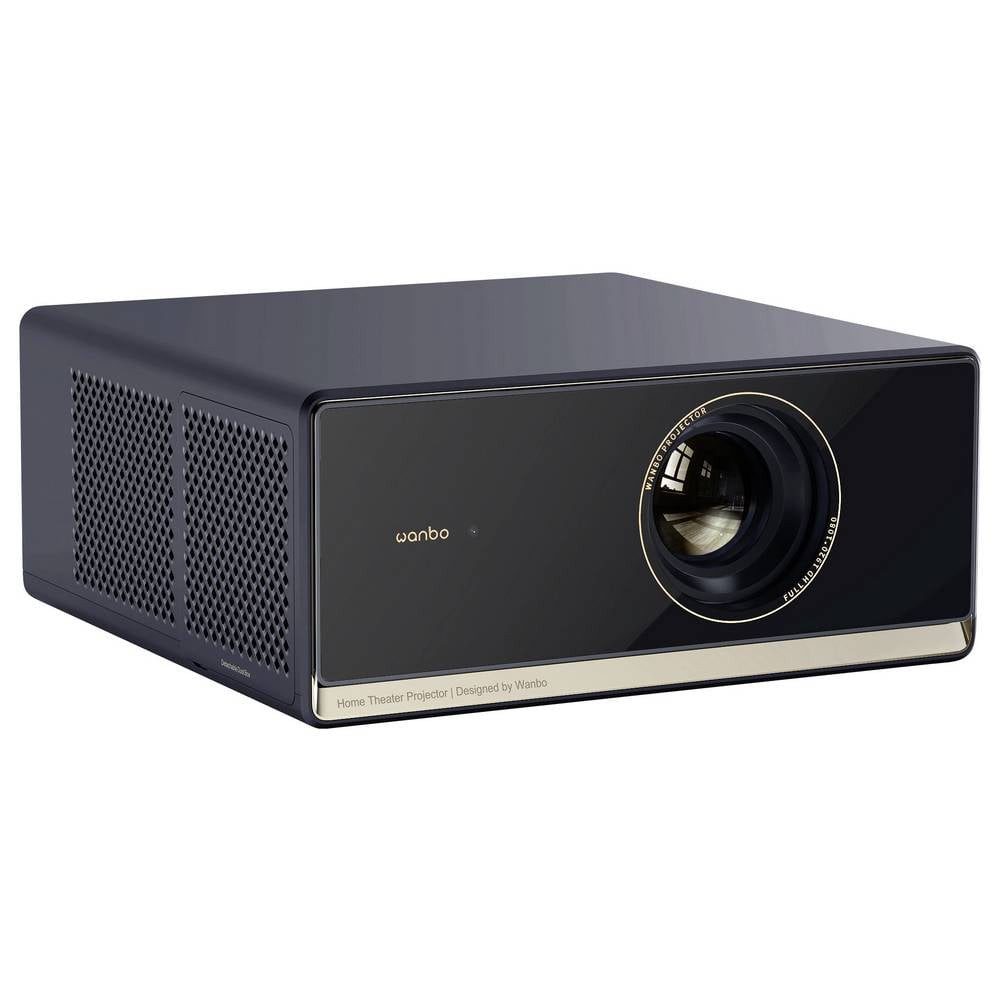 WANBO Beamer LED 1100 ANSI-Lumen 1920 x 1080 Full HD Full HD, Smart System, Beamer (Full HD, Smart System, integrierte Apps, WLAN)