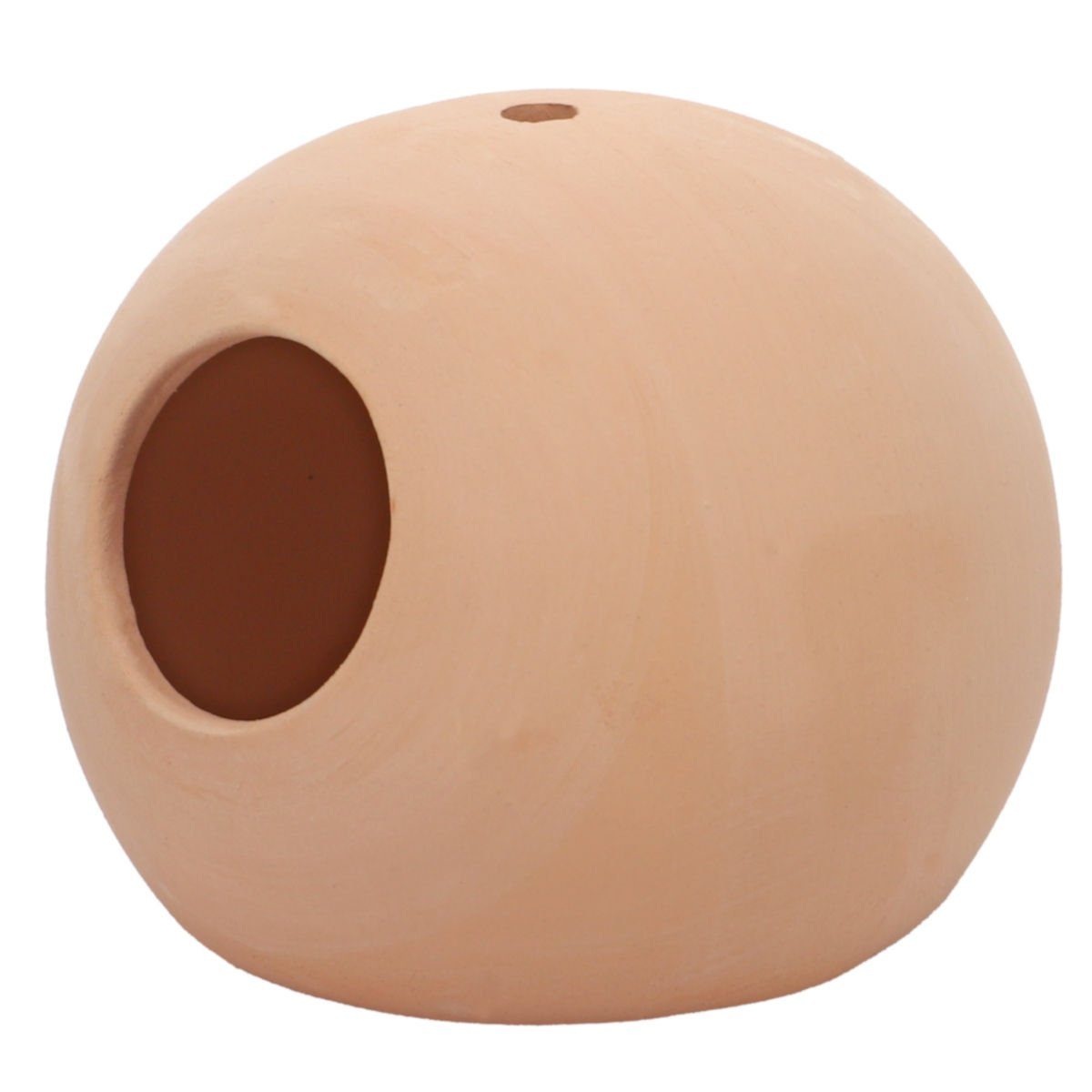 HOBBY Aquariendeko Clay Cave, Höhle für Zwergbuntbarsche, Welse und Garnelen red, Höhle für Zwergbuntbarsche, Welse und Garnelen - red