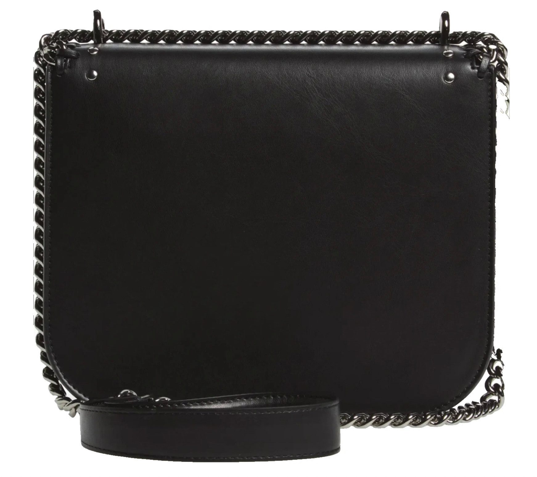 Stella McCartney Schultertasche Falabella Box Star Crossbody Tasche Handtasche mit Stickerei, Falabella-typische diamantgeschliffene Ketten-Details
