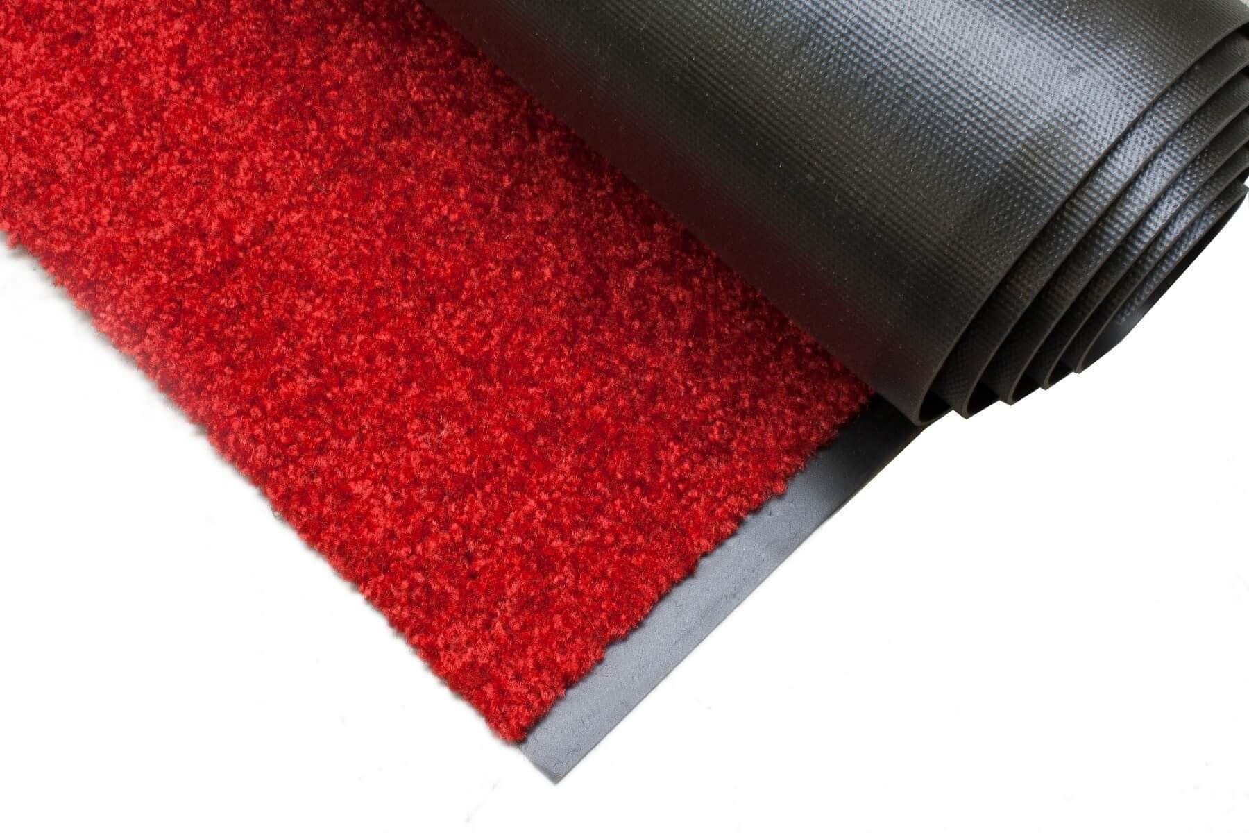 Primaflor-Ideen in Textil Läufer Schmutzfangläufer CLEAN, Made in Belgium, rechteckig, Höhe: 9 mm, Schmutzfangmatte, Uni Farben, strapazierfähig, rutschhemmend, waschbar