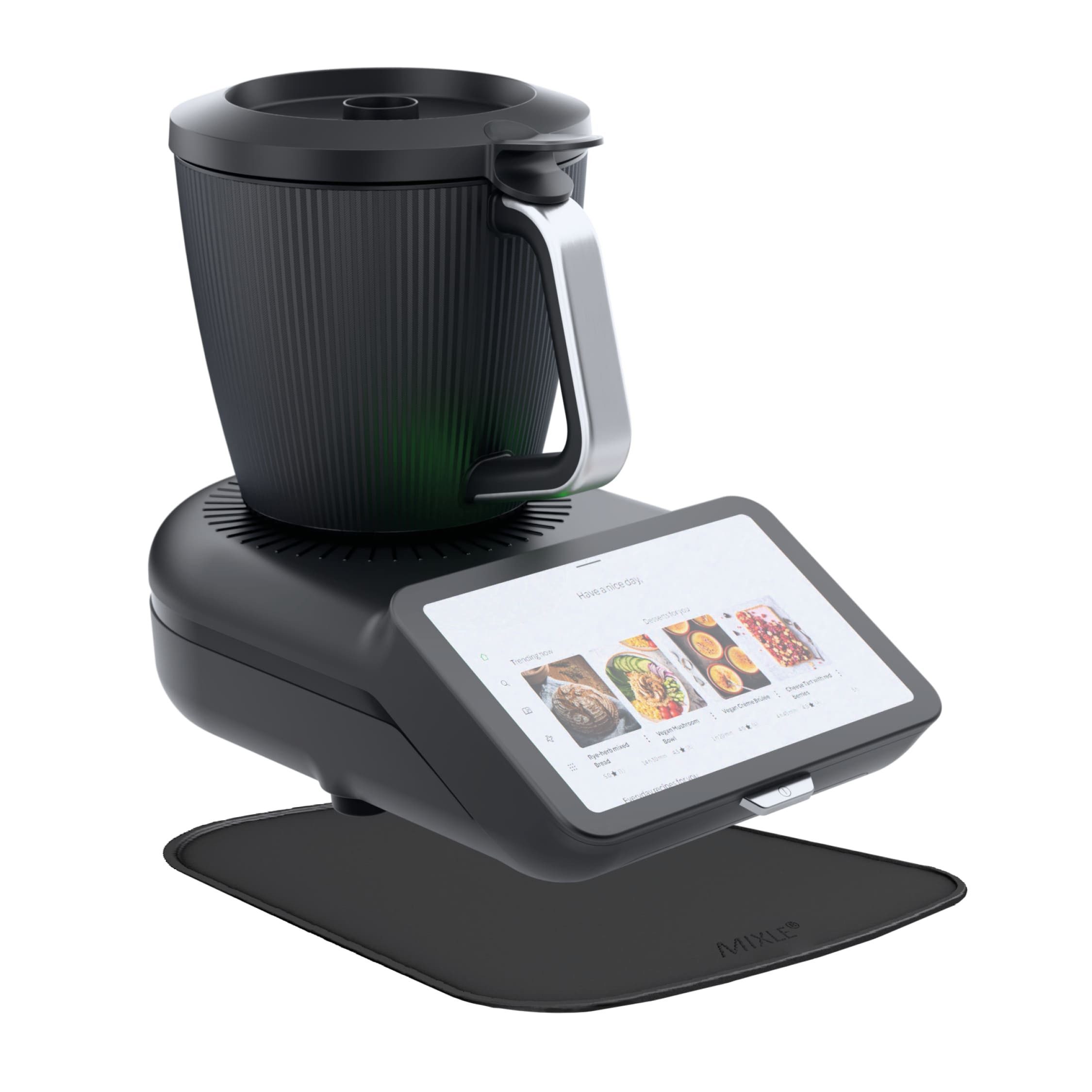 Wundermix Küchenmaschinen Zubehör-Set mixle® Anti-Rutsch Silikonmatte, Zubehör für TM7, TM6, TM5, Rutschfeste Unterlage für Thermomix