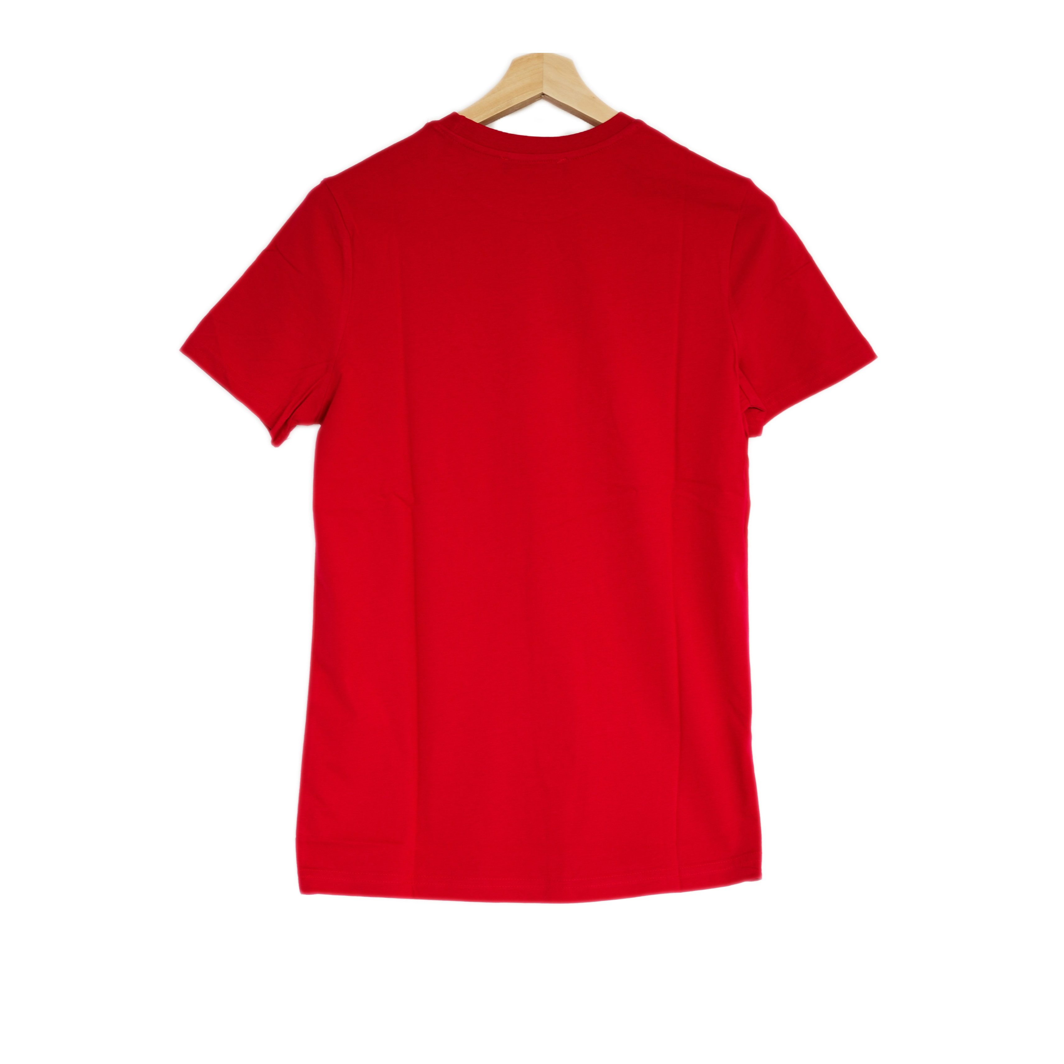 COFI Casuals Rundhalsshirt Weihnachs-T-shirt in Rot - Unisex, 100% Baumwoll günstig online kaufen