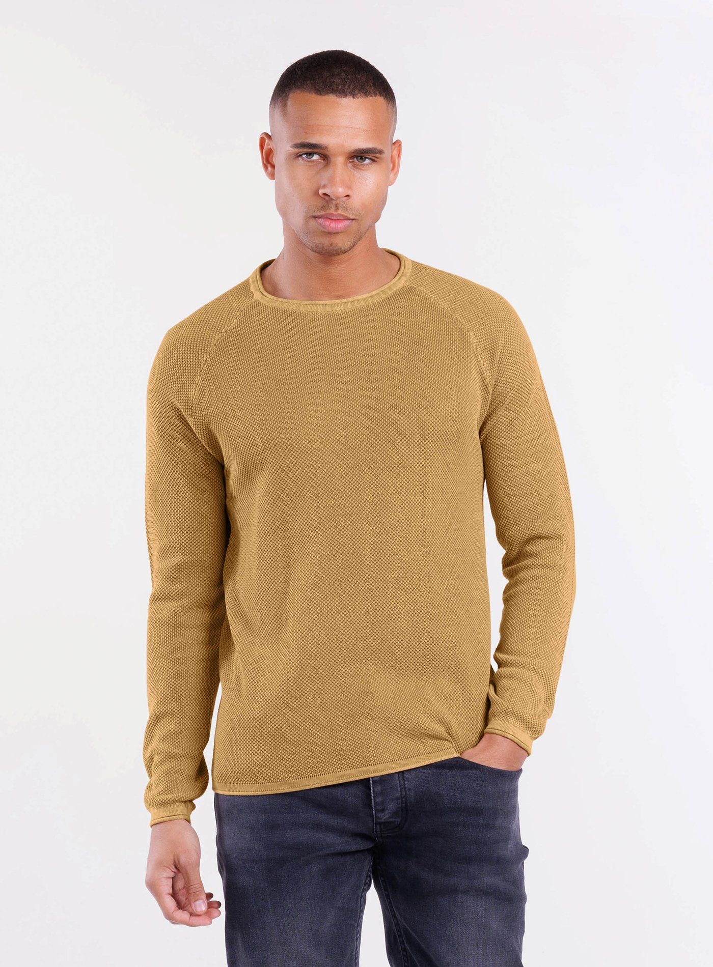 Key Largo Rundhalspullover MST THOMAS round neck (1-tlg)