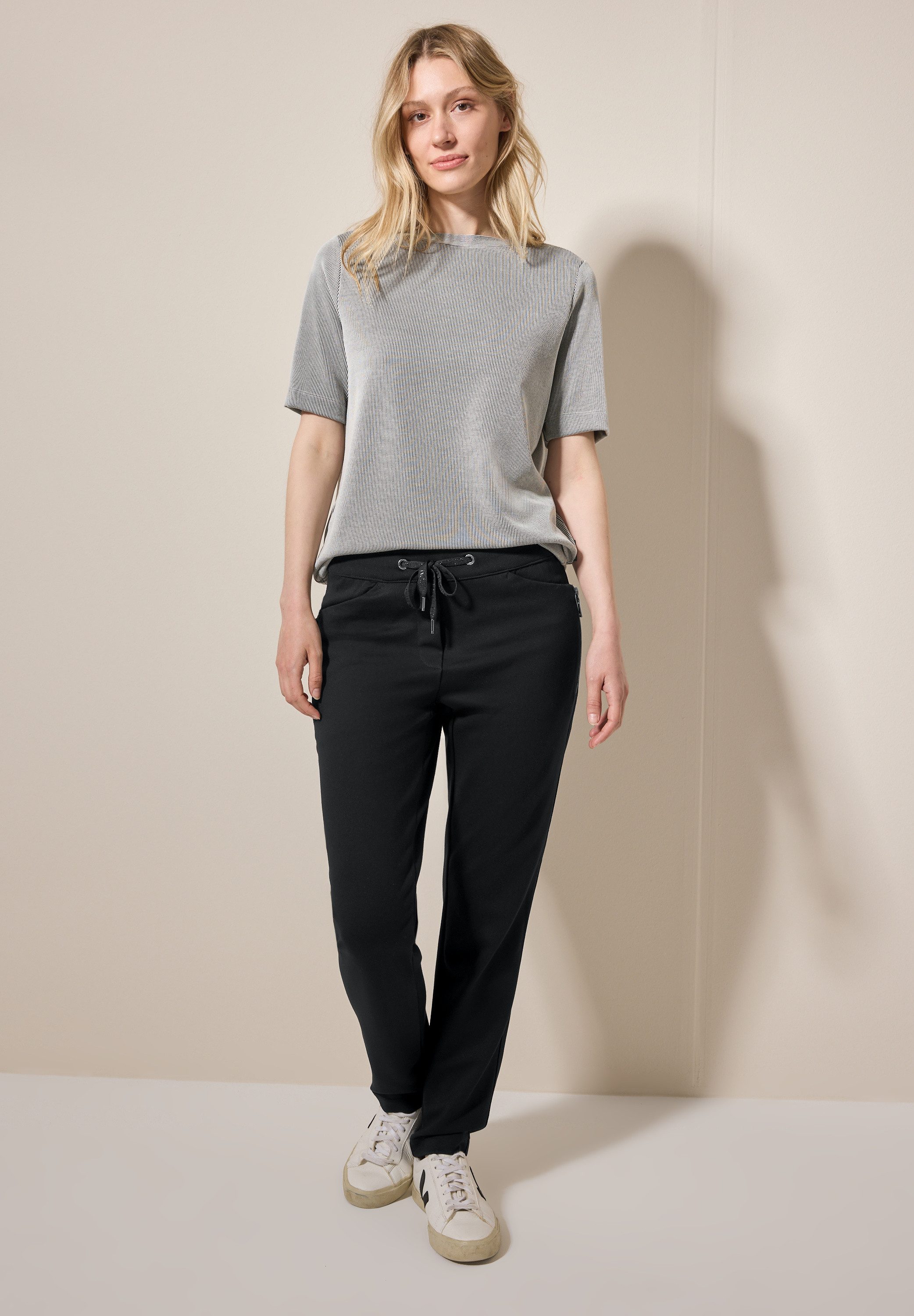 CECIL Stoffhose Middle Waist