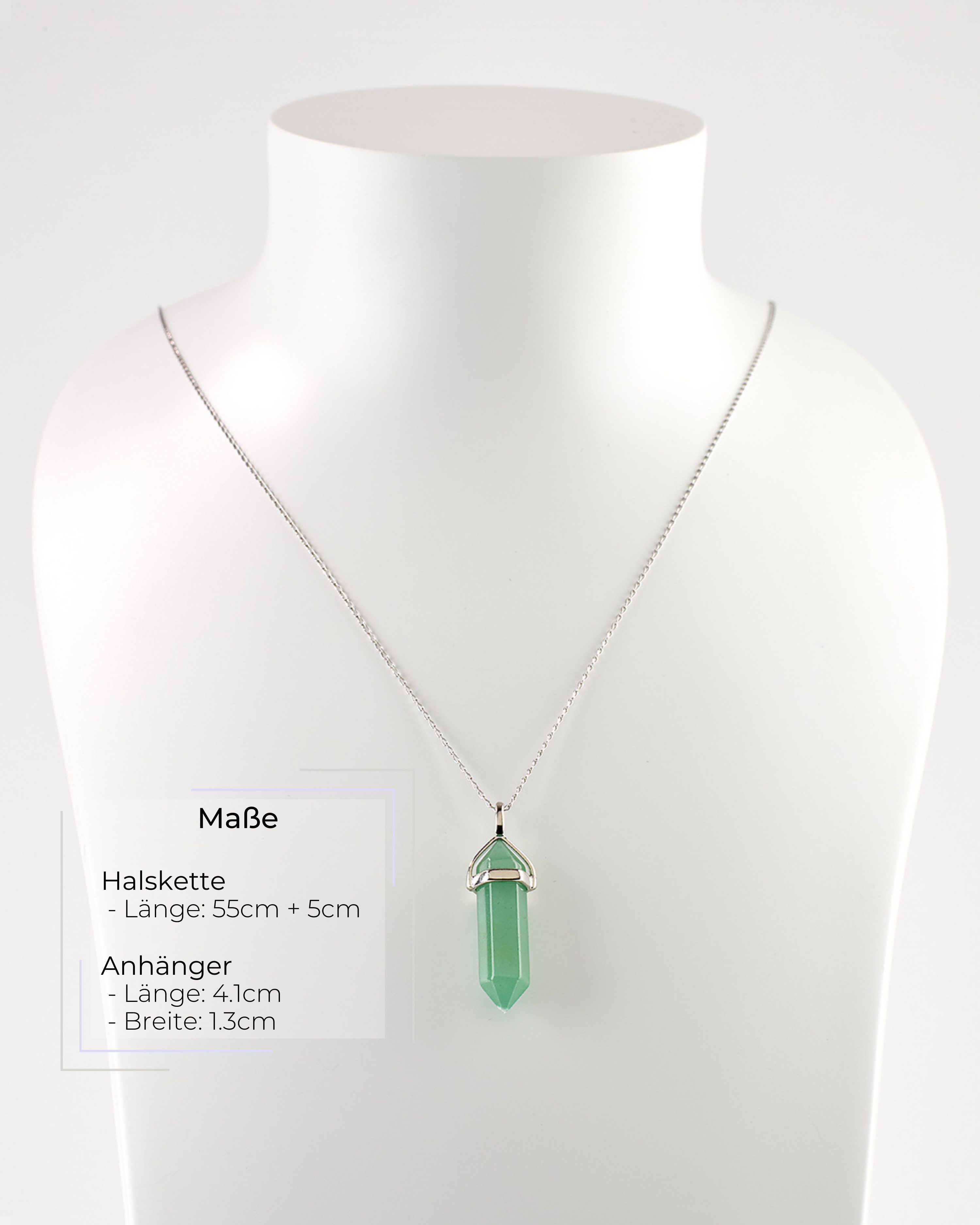 LAVISA Kette mit Anhänger LAVISA Obelisk Edelstein Halskette silber, echte günstig online kaufen