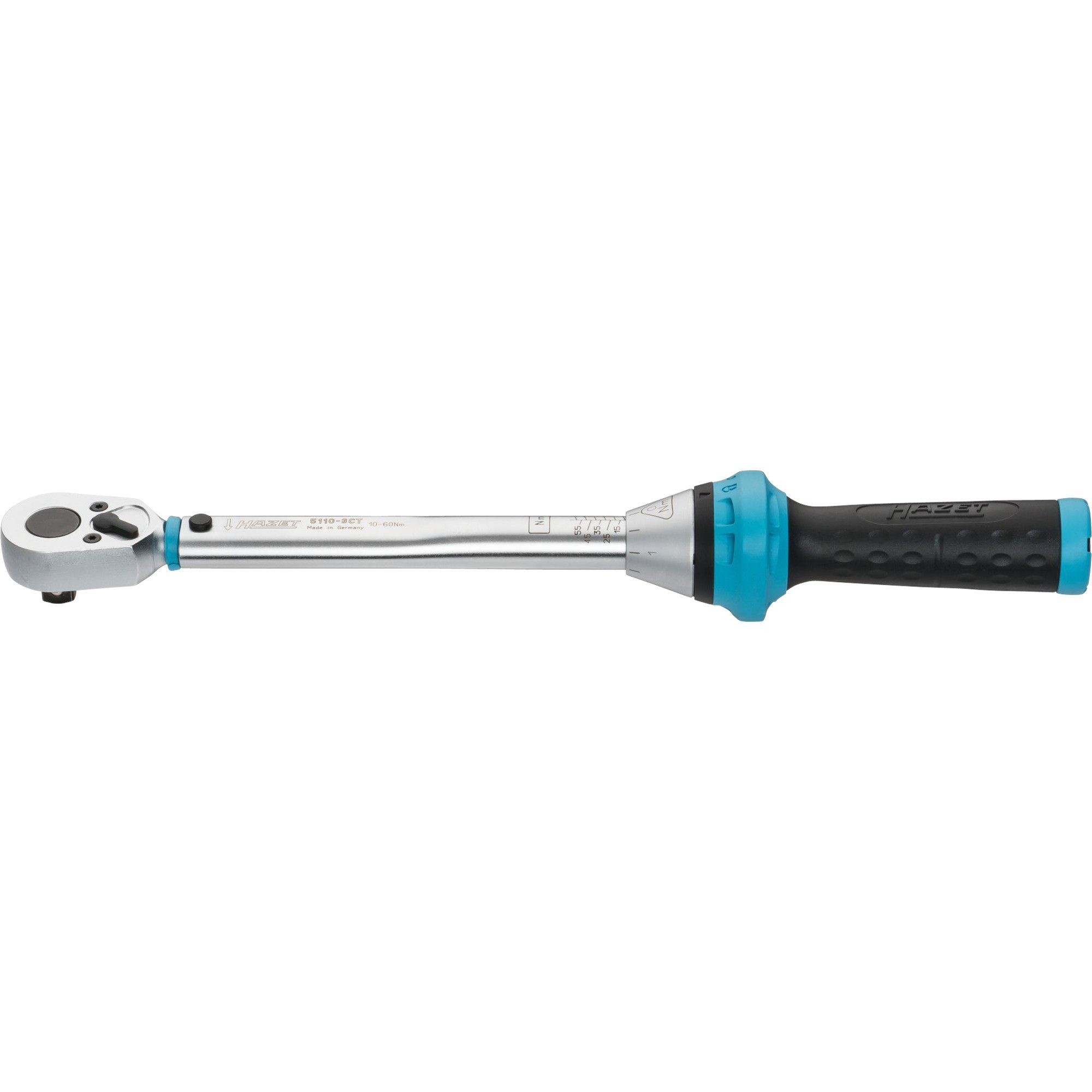 HAZET Steckschlüssel Hazet Drehmomentschlüssel 5110-3CT, 3/8"