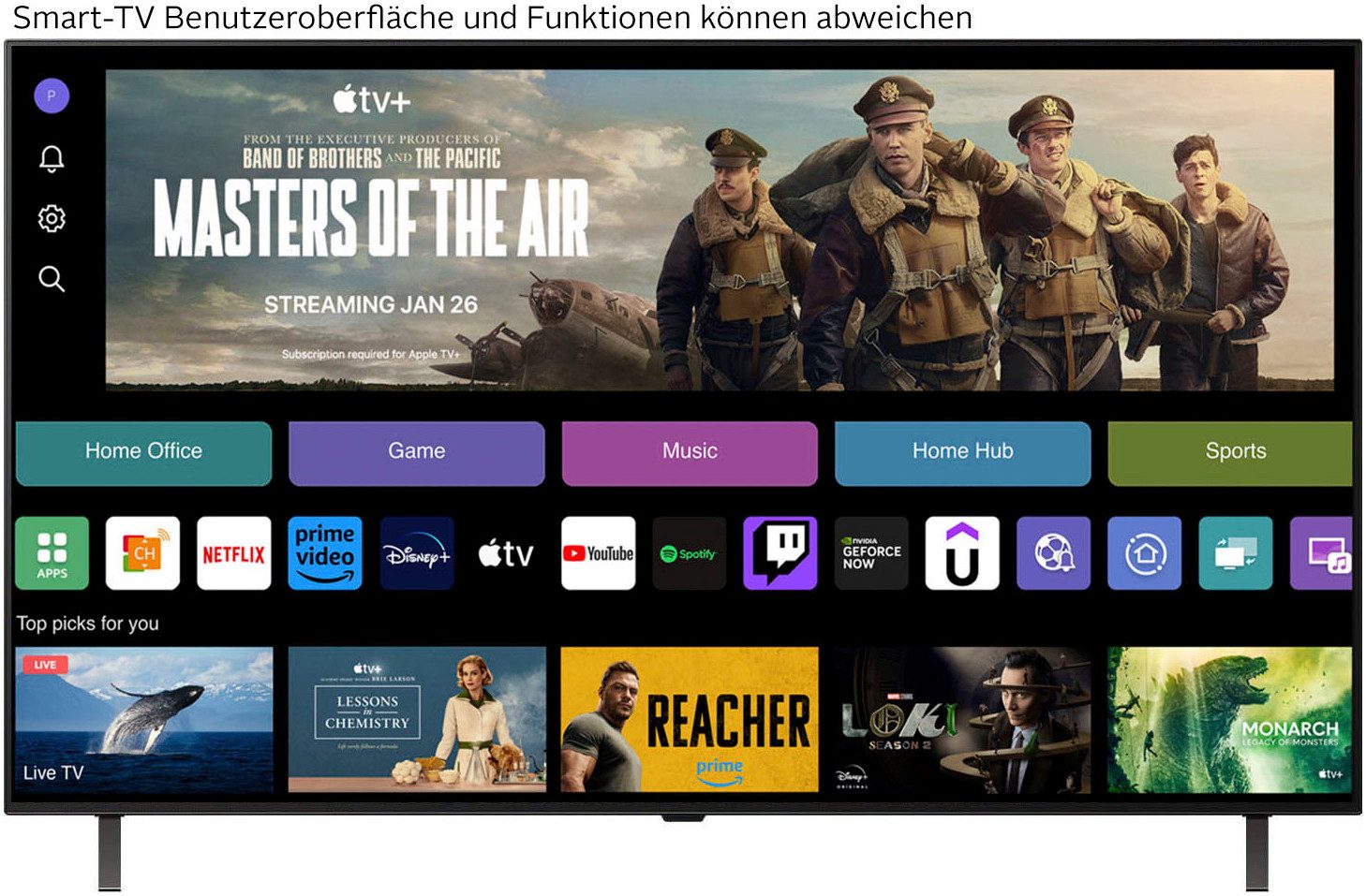 LG OLED55B59LA OLED-Fernseher (139 cm/55 Zoll, schwarz ! RABATT: 10.69%