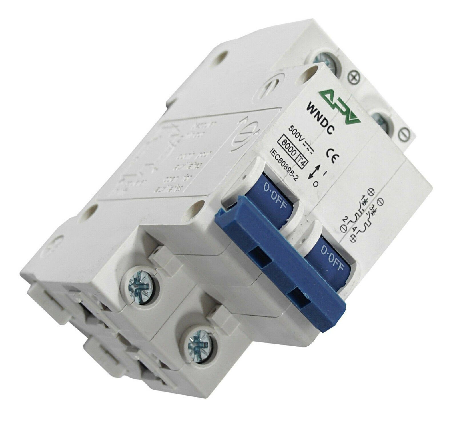 APV Schalter, DC-Leitungsschutzschalter LS-Schalter PV 2-polig 500V DC C 32A