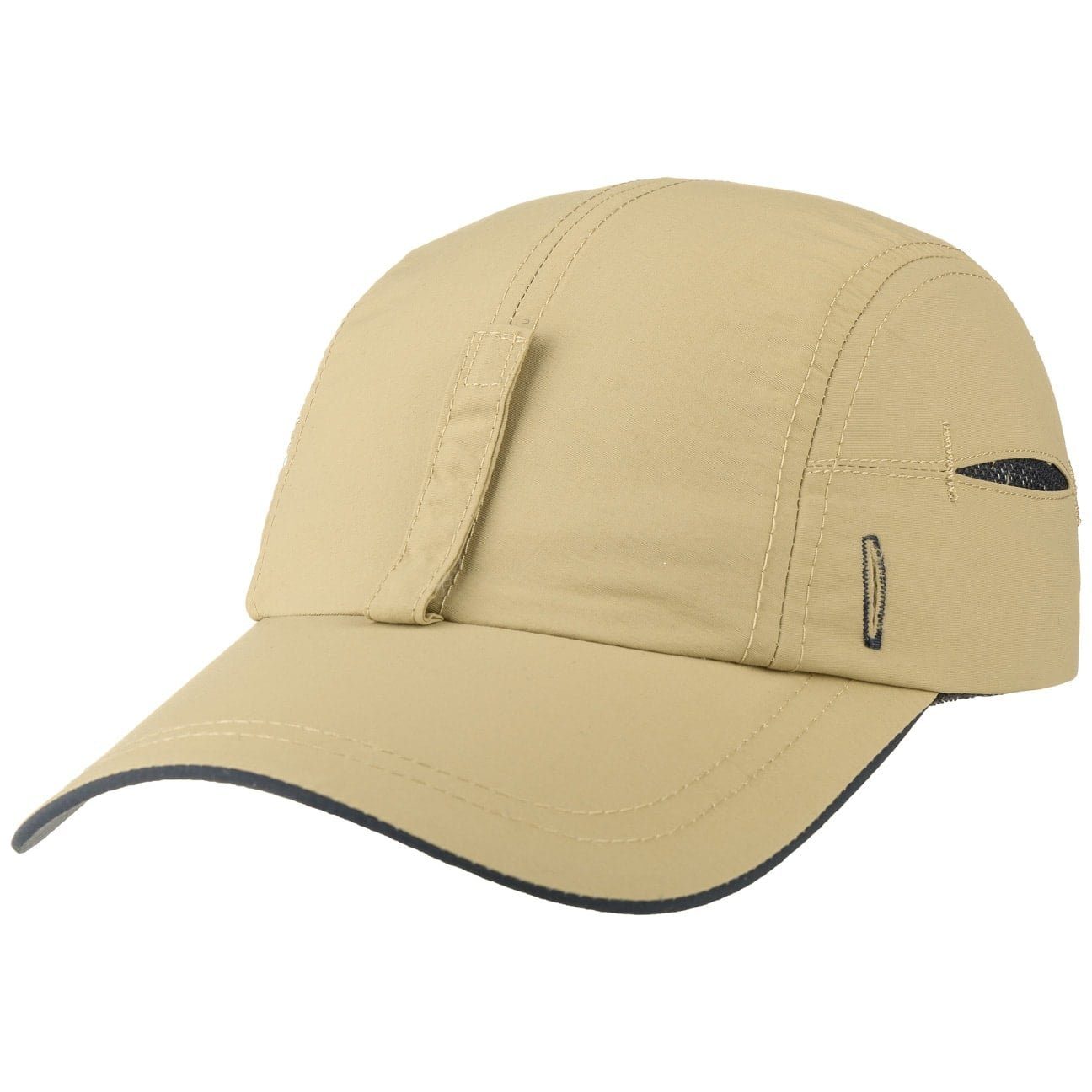 Lipodo Baseball Cap (1-St) Baseballcap mit Schirm beige