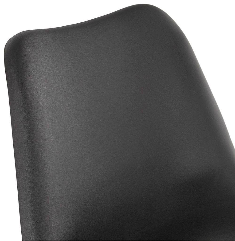 Polym Stuhl Schwarz KADIMA 48 POSEIDON Plastic (black) Esszimmerstuhl DESIGN x