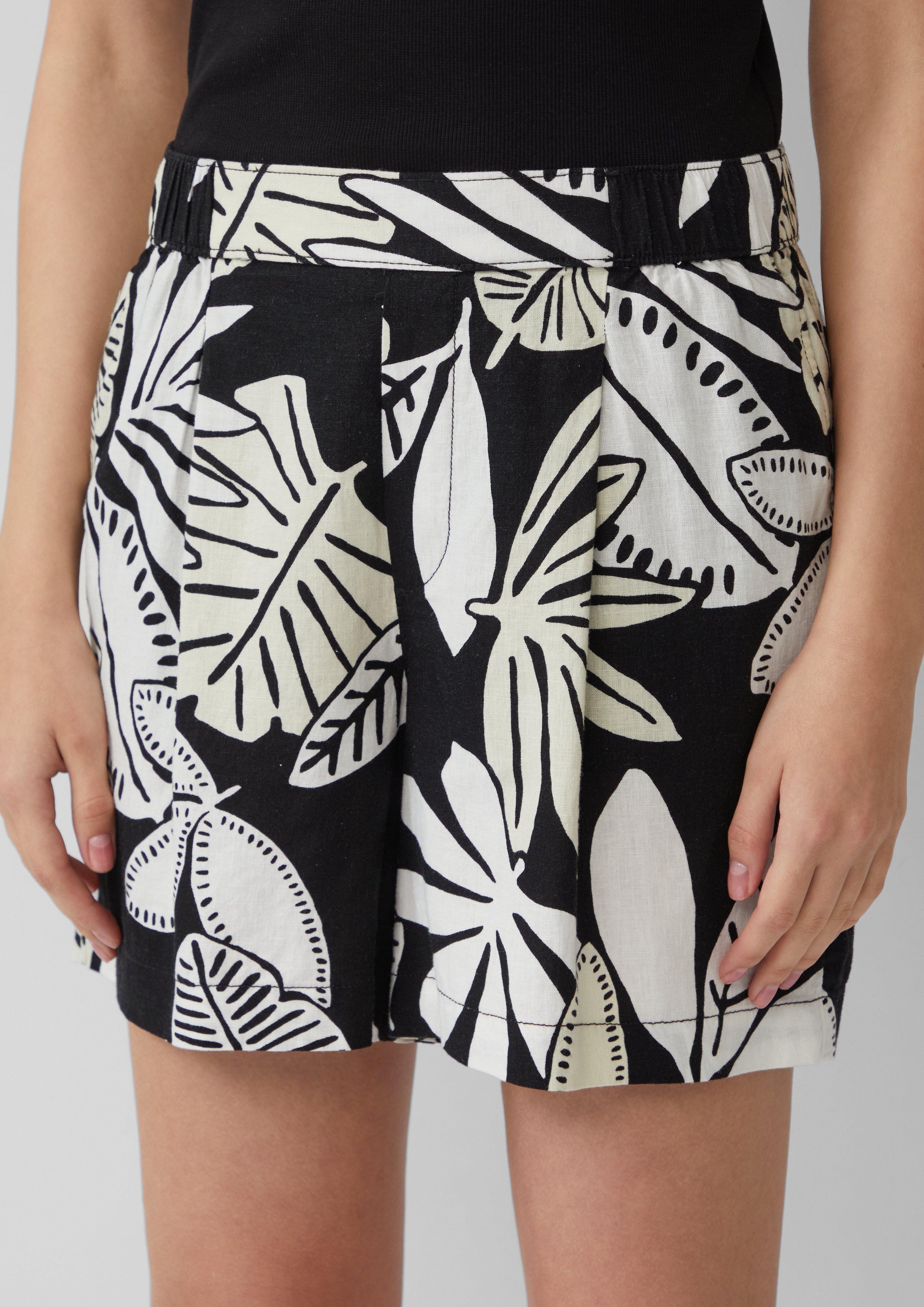 s.Oliver Shorts Shorts aus Leinenmix mit günstig online kaufen