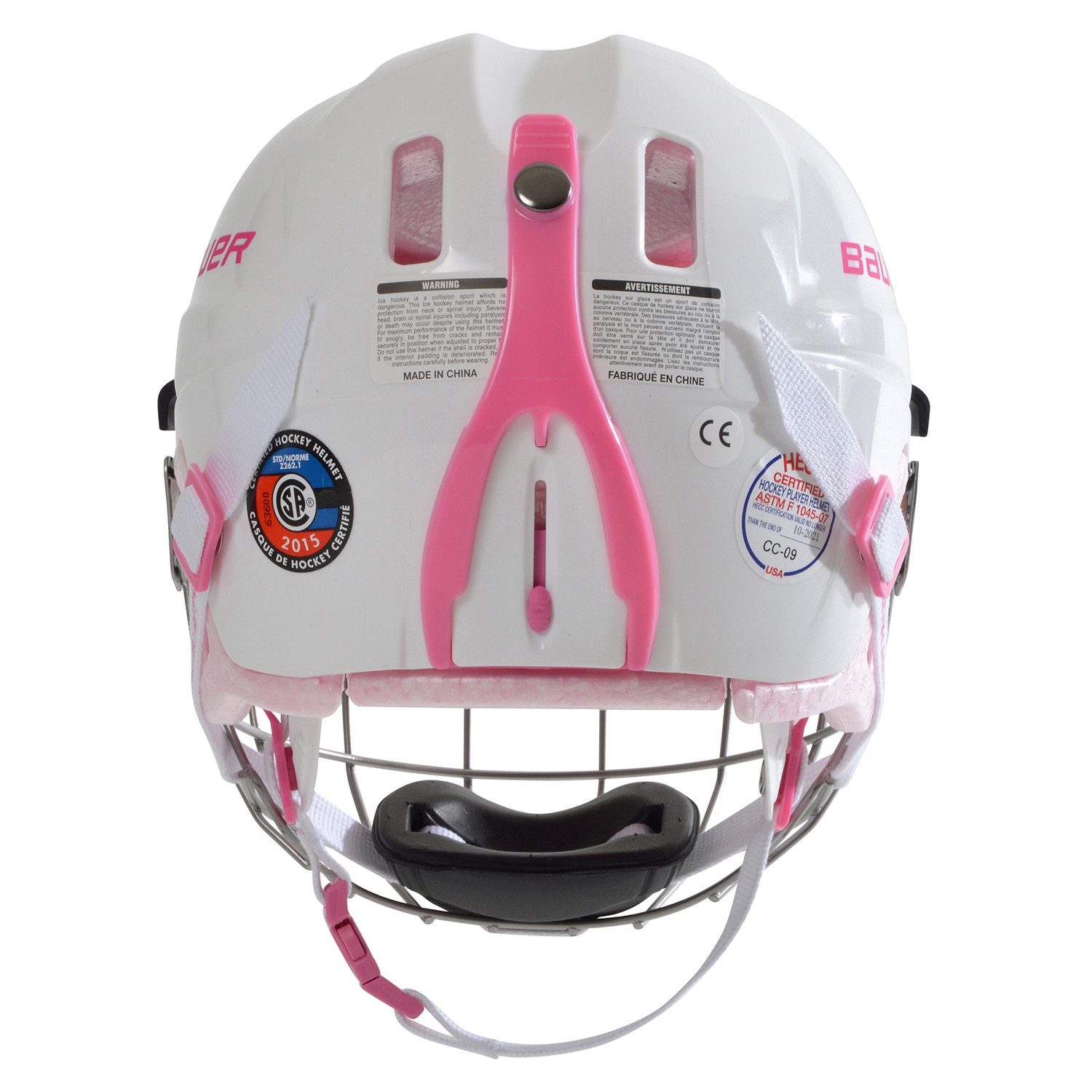 Bauer Eishockeyhelm Helm Bauer Lil Sport Bambini Combo