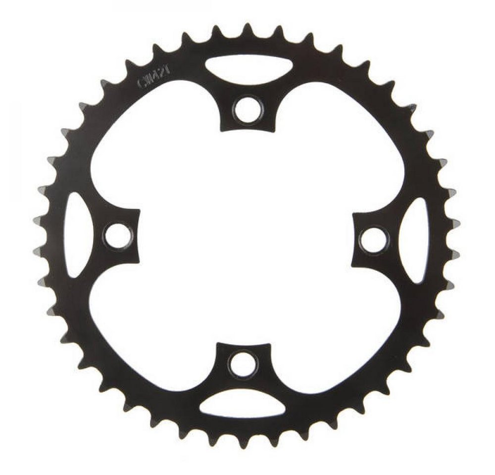 M-Wave Kettenschaltung M-Wave Kettenblatt E-Bike Bosch Brose, 38 Zähne, Schwarz, 104mm, Robus
