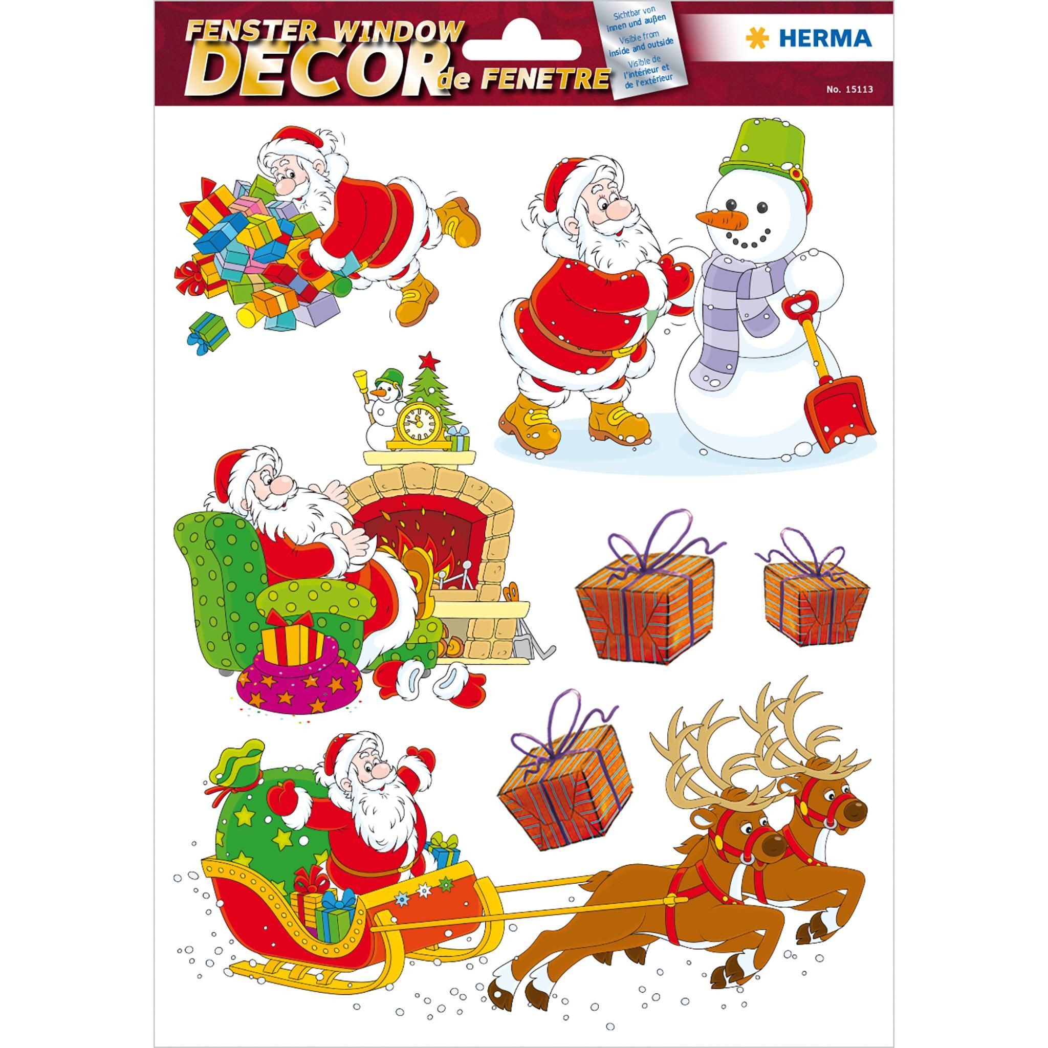 HERMA Christbaumschmuck Herma Fensterbild Folie selbsthaftend und wieder ab günstig online kaufen