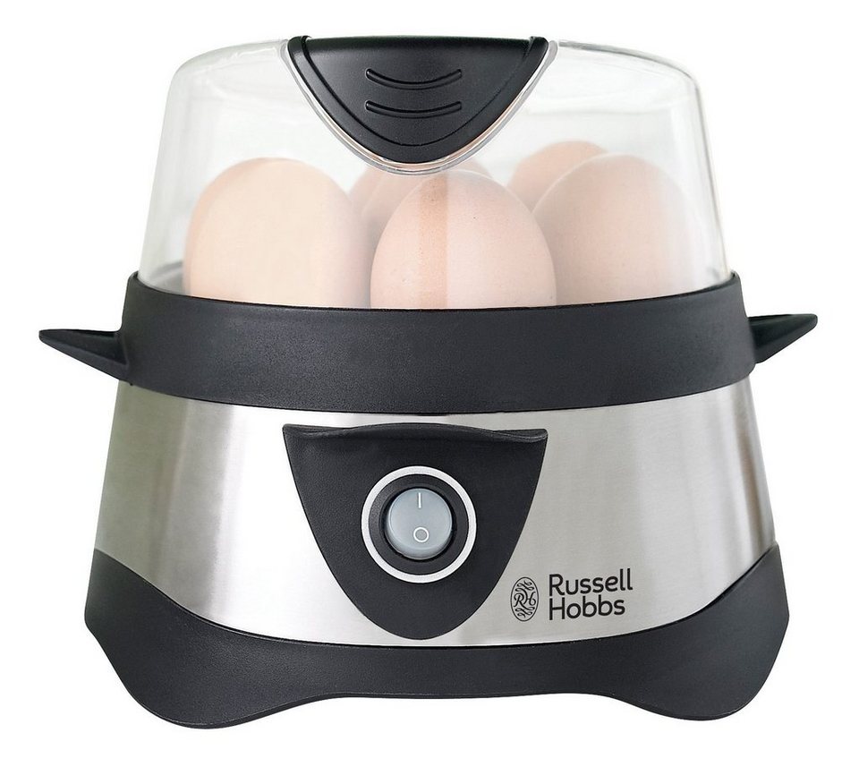 RUSSELL HOBBS Eierkocher Cook at Home Stylo 14048-56, Anzahl Eier: 7 St., 365  W, oder für bis zu 3 pochierte Eier, 3 Jahre Herstellergarantie bei  Onlineregistrierung