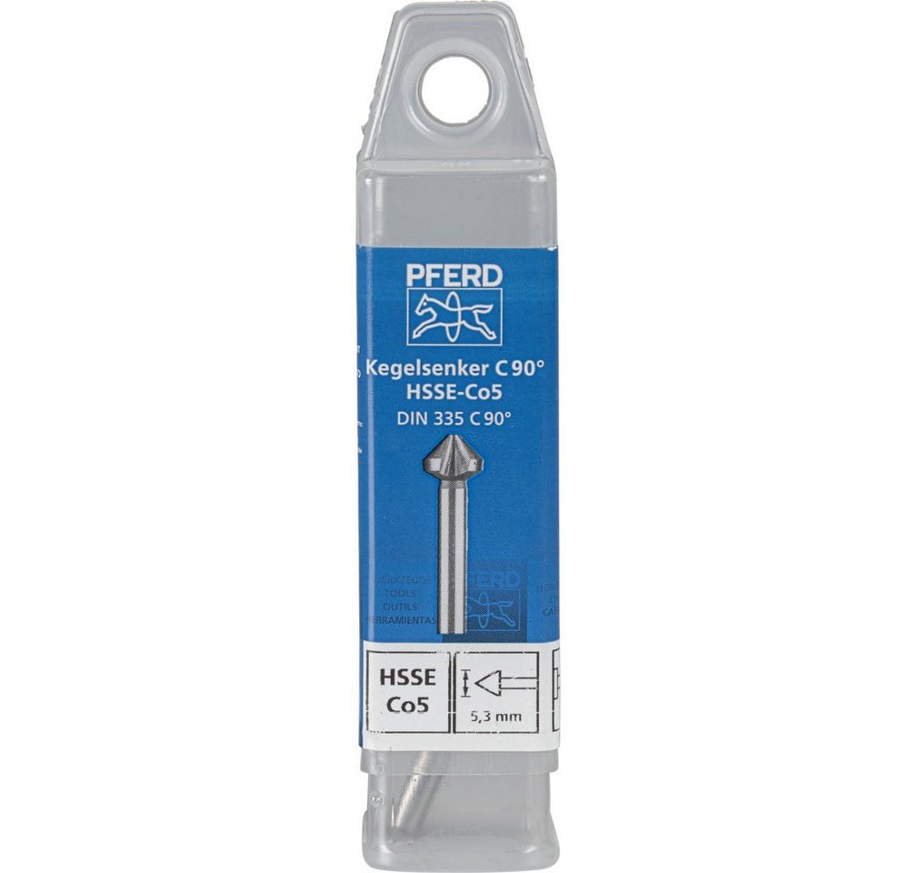 Thumbnail - Pferd Senkbohrer PFERD KES HSSE DIN 335 C90° 5,3 25202124 Kegelsenker 5.3 mm HSS 1 S
