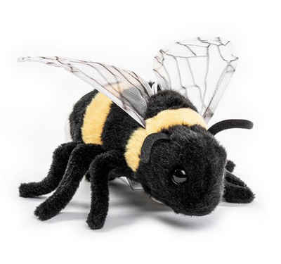 Uni-Toys Kuscheltier Hummel - 16 cm (Длина) - Plüsch-Insekt, Biene - Plüschtier, zu 100 % recyceltes Füllmaterial