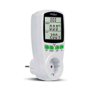 GreenBlue Stromverbrauchszähler GB202G, Energieverbrauch Stromkosten Messgerät Wattmeter