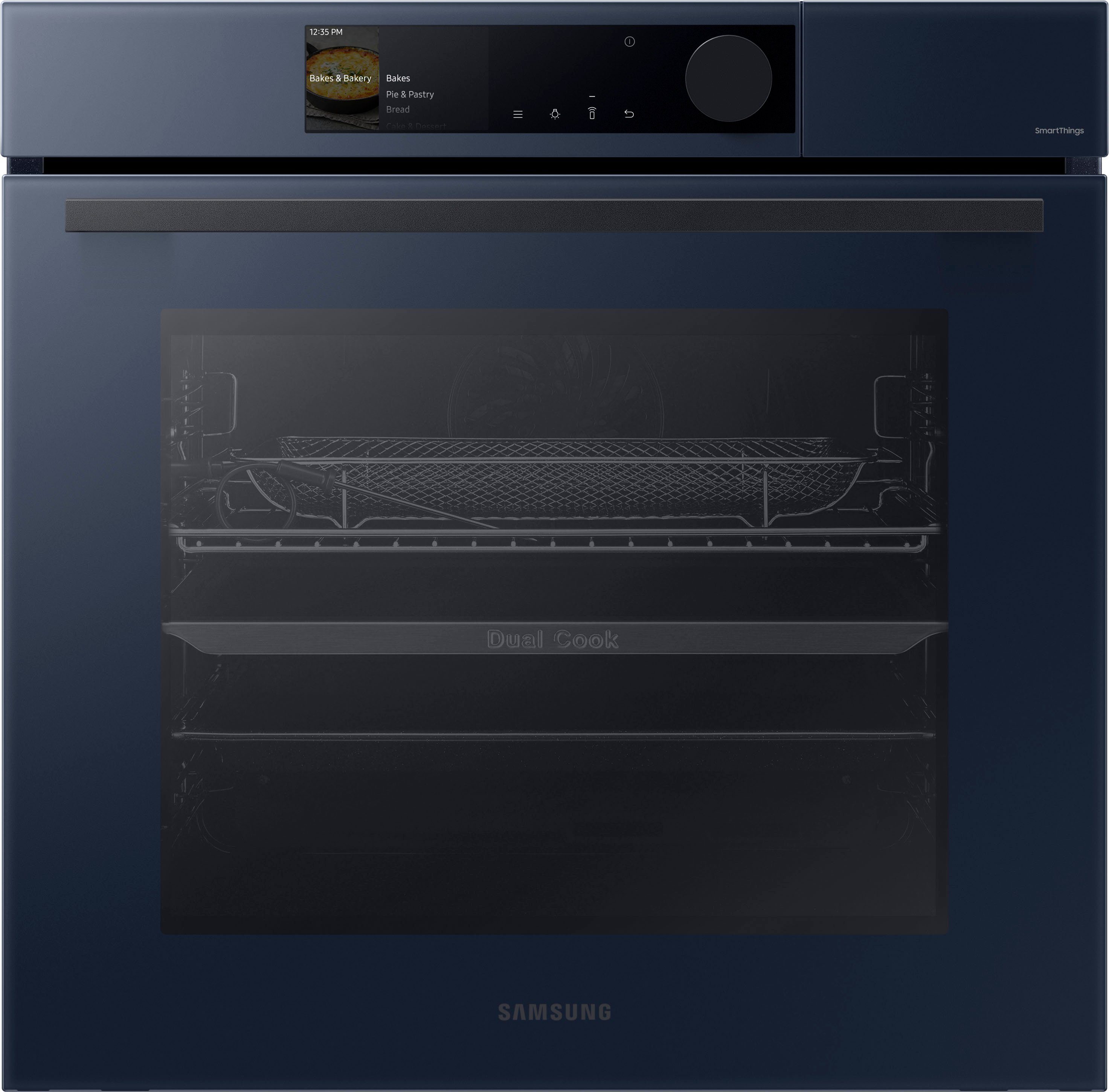 Samsung Einbaubackofen NV7600B NV7B6675CDN, mit 1-fach-Teleskopauszug,  Pyrolyse-Selbstreinigung, 