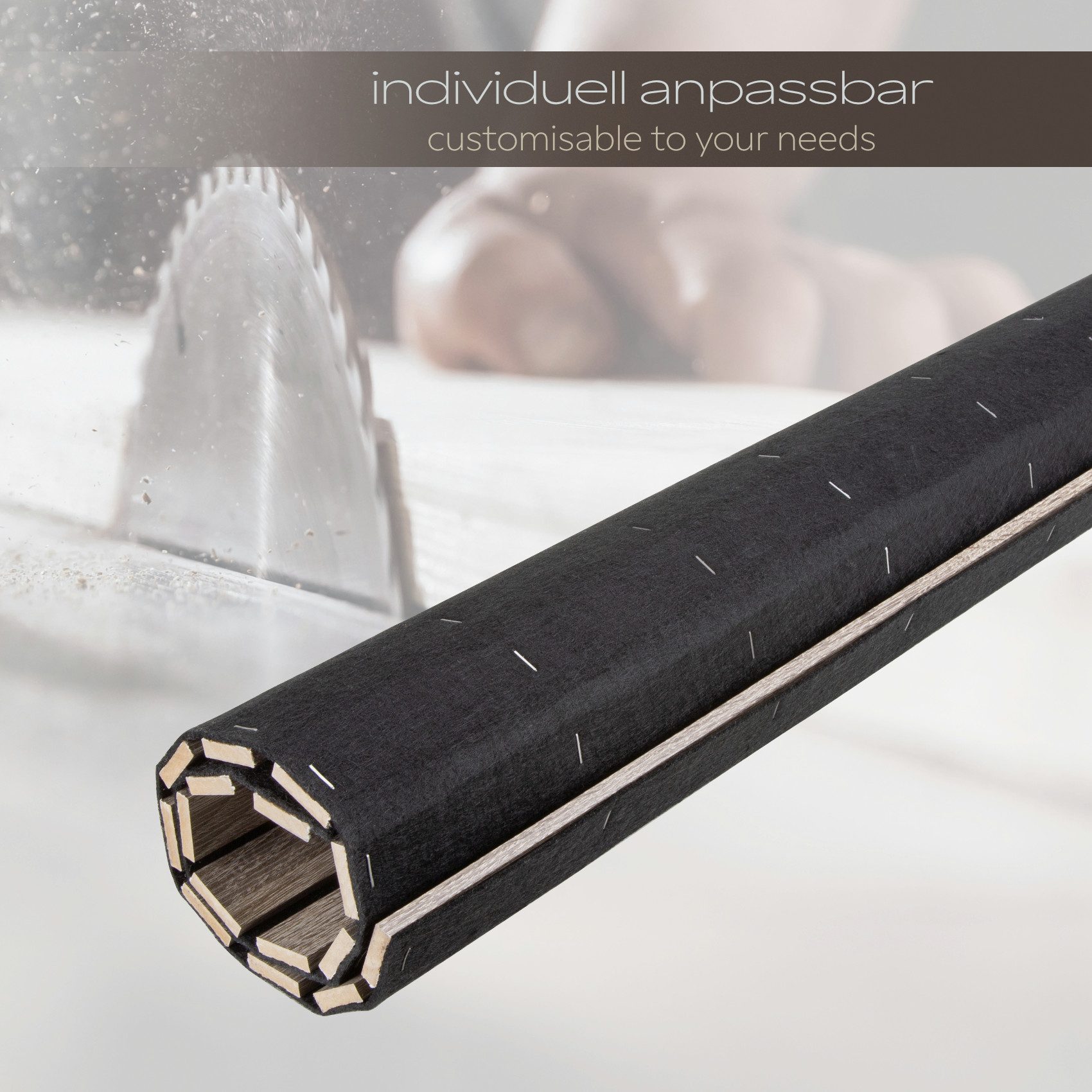 Hexim Wanddekoobjekt APF07 (Akustikpaneele 118x60cm Holz Comfort - flexible Holzpaneele Platten Lamellenwand MDF Wandpaneele Lamellenverkleidung Wandverkleidung schalldämmend 0.71m² Vintage Oak)