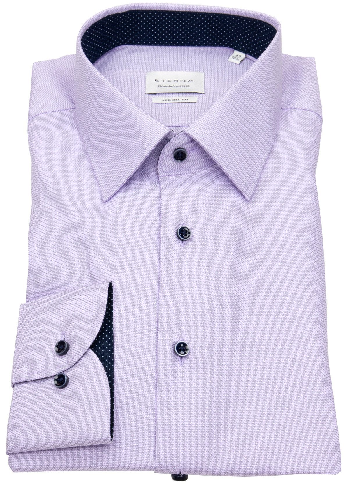 Eterna Langarmhemd "MODERN FIT", NON IRON (bügelfrei) günstig online kaufen