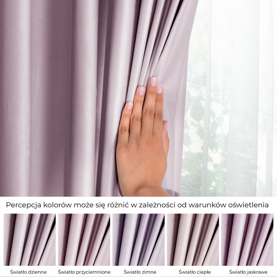 AmeliaHome Gardine Gardine Ösen Vorhang mit Raffhalter Samt Ösenvorhang Verdunkelnd (1 St), Ösen, Samt, inkl. Raffhalter – Bild 2 von 3