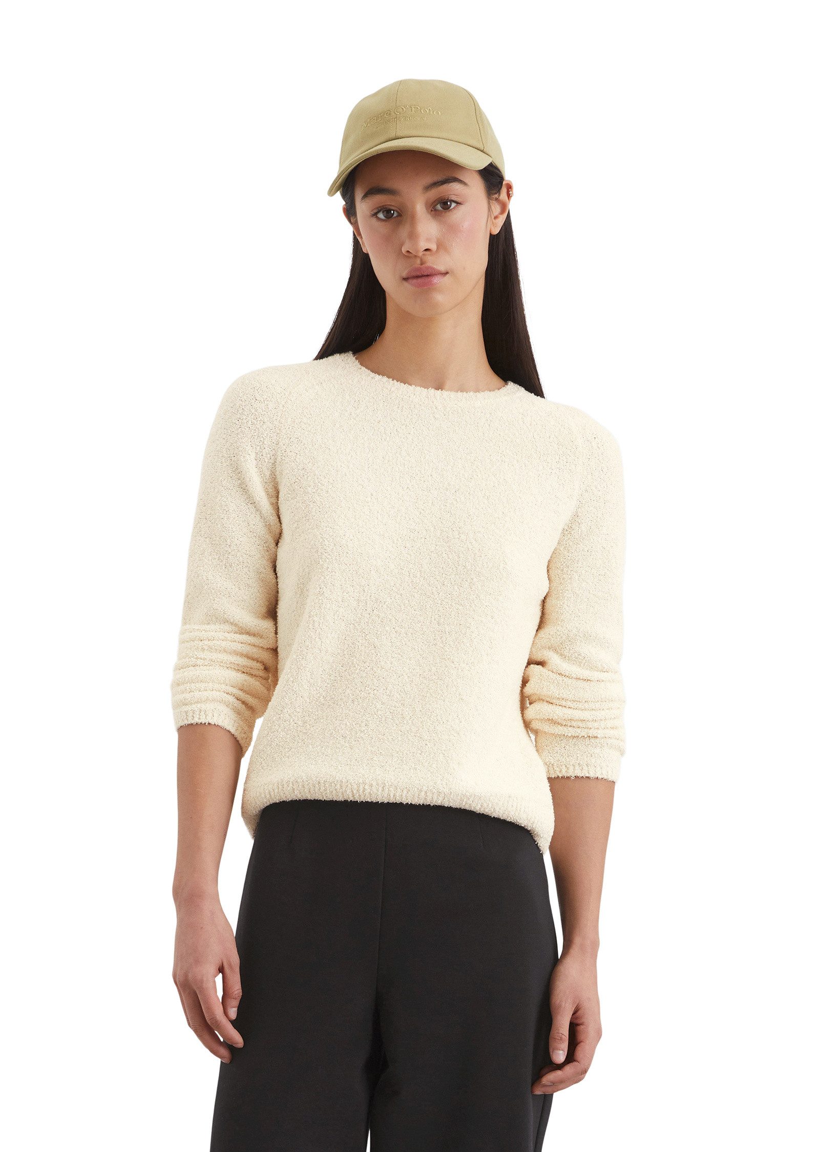 Marc OPolo Rundhalspullover "aus Organic Cotton-Mix" günstig online kaufen