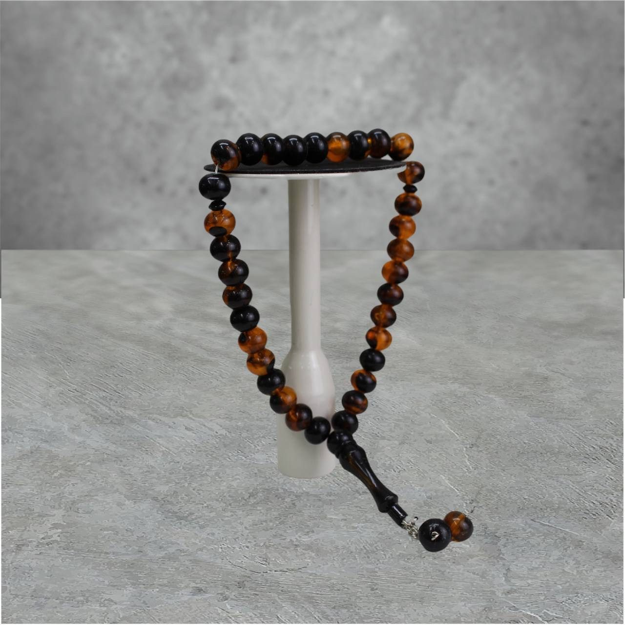 Aymasal Perlenkette 33-tlg 33 Perlen Gebetskette Tesbih Tasbih 12mm Monomer günstig online kaufen