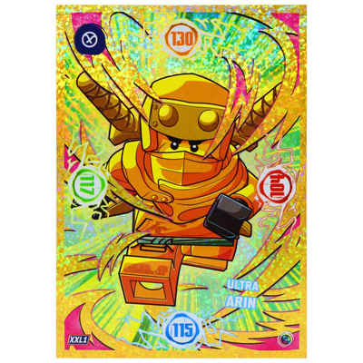 LEGO® Sammelkarte Lego Ninjago Karten Trading Cards Serie 9 - DRAGONS RISING (2024) -, Ninjago 9 - DRAGONS RISING - XXL1 Gold Karte
