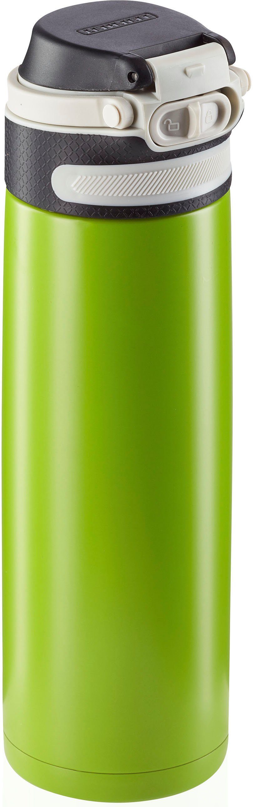 Leifheit Thermoflasche Flip, 600 ml kiwi