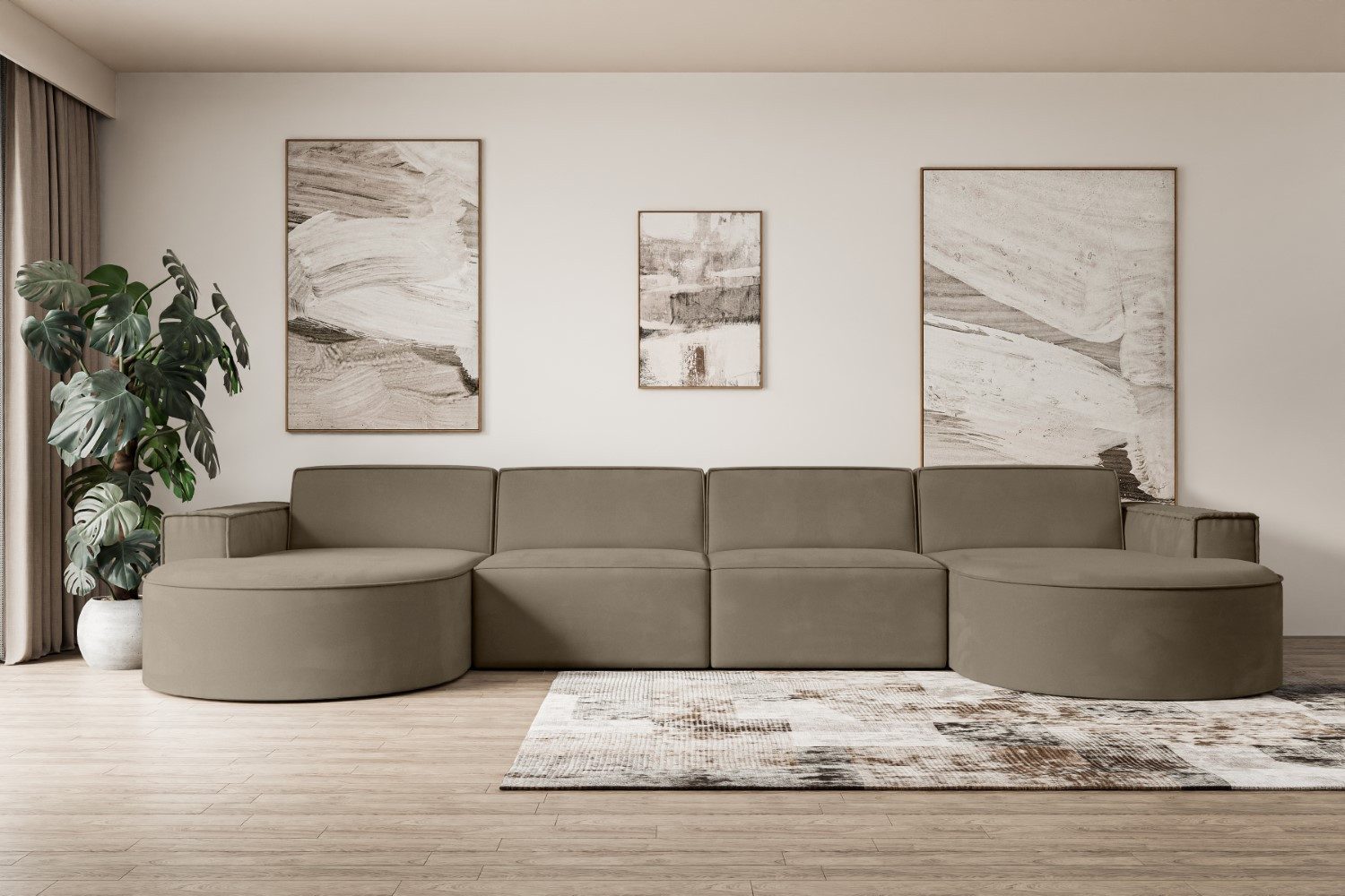 ALTDECOR Wohnlandschaft MARI-U2, Sofa Praktische Bequeme günstig online kaufen
