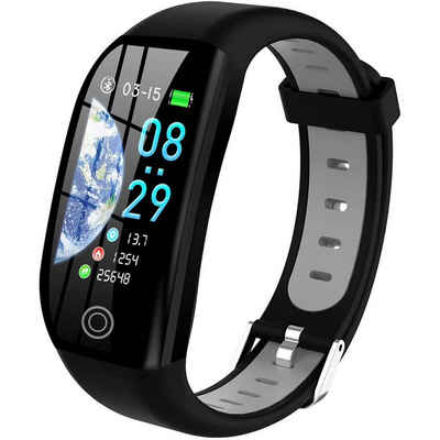 SOTOR Sportuhr Fitness Armband Blutdruckmessung Smartwatch Tracker Pulsuhr Sportuhr
